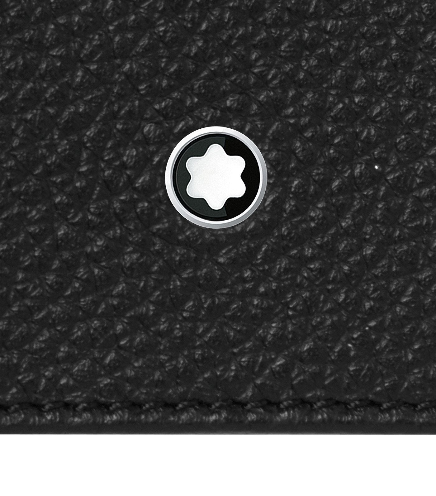 Meisterstück Soft Grain Business Card Holder with View Pocket Black
