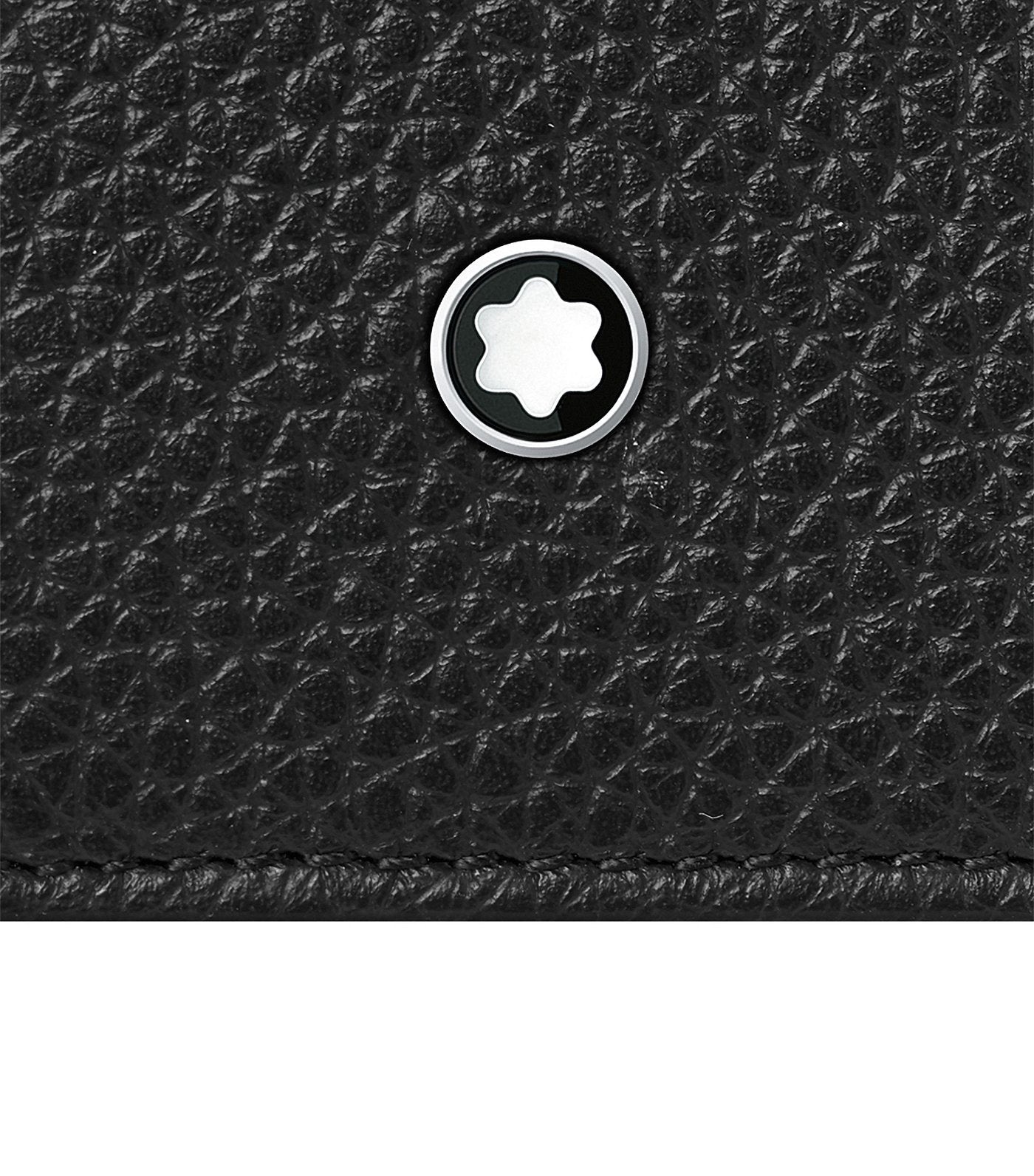 Meisterstück Soft Grain Business Card Holder with Banknote Compartment Black