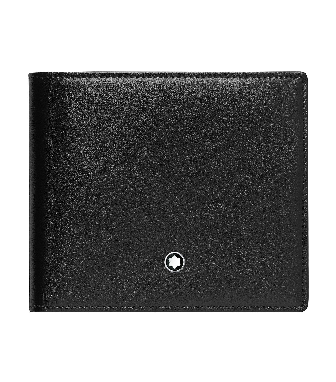 Meisterstück Wallet 4cc with Coin Case Black and Gray