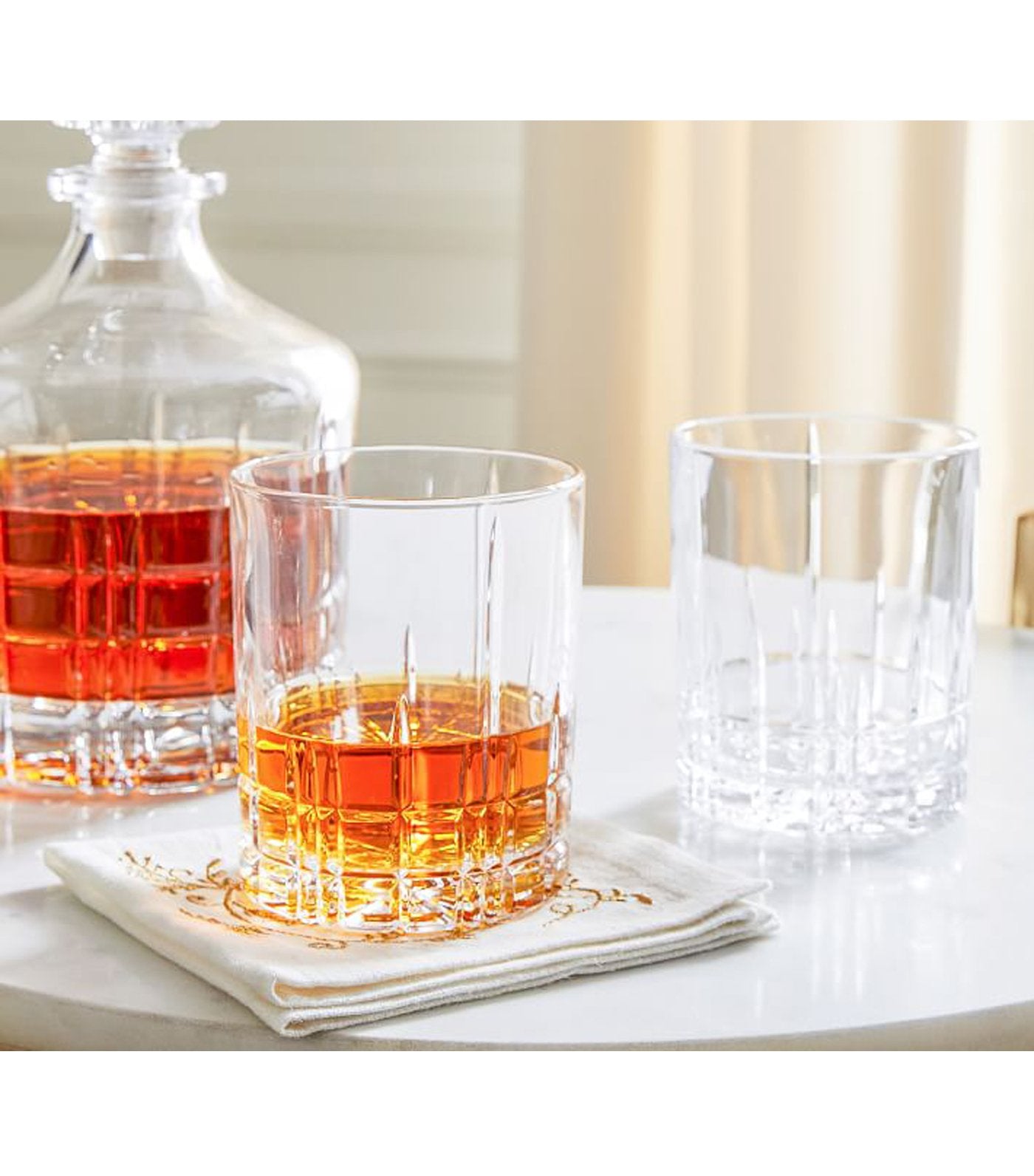Pottery Barn Monique Lhuillier Delphine Glassware Collection