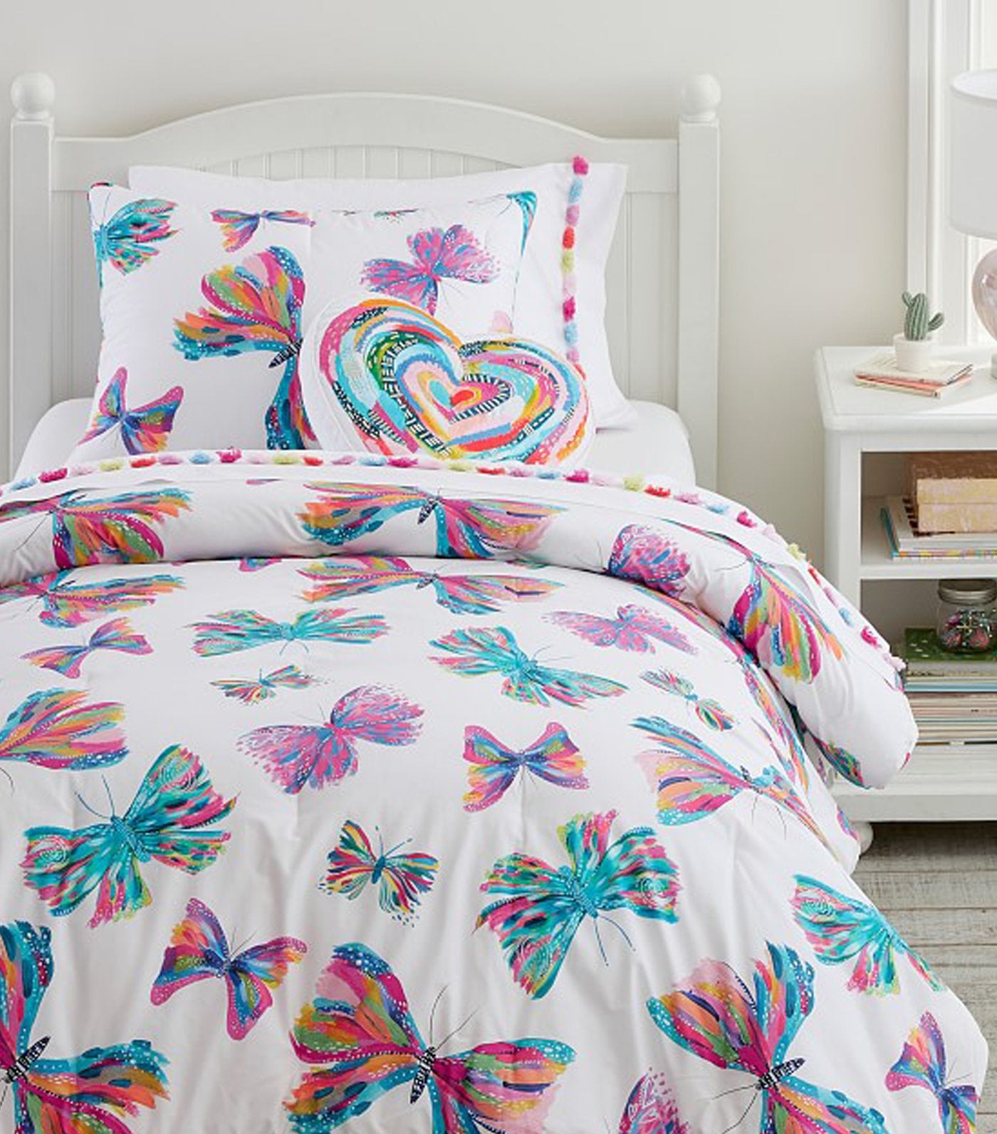 EttaVee Butterfly Comforter and Shams