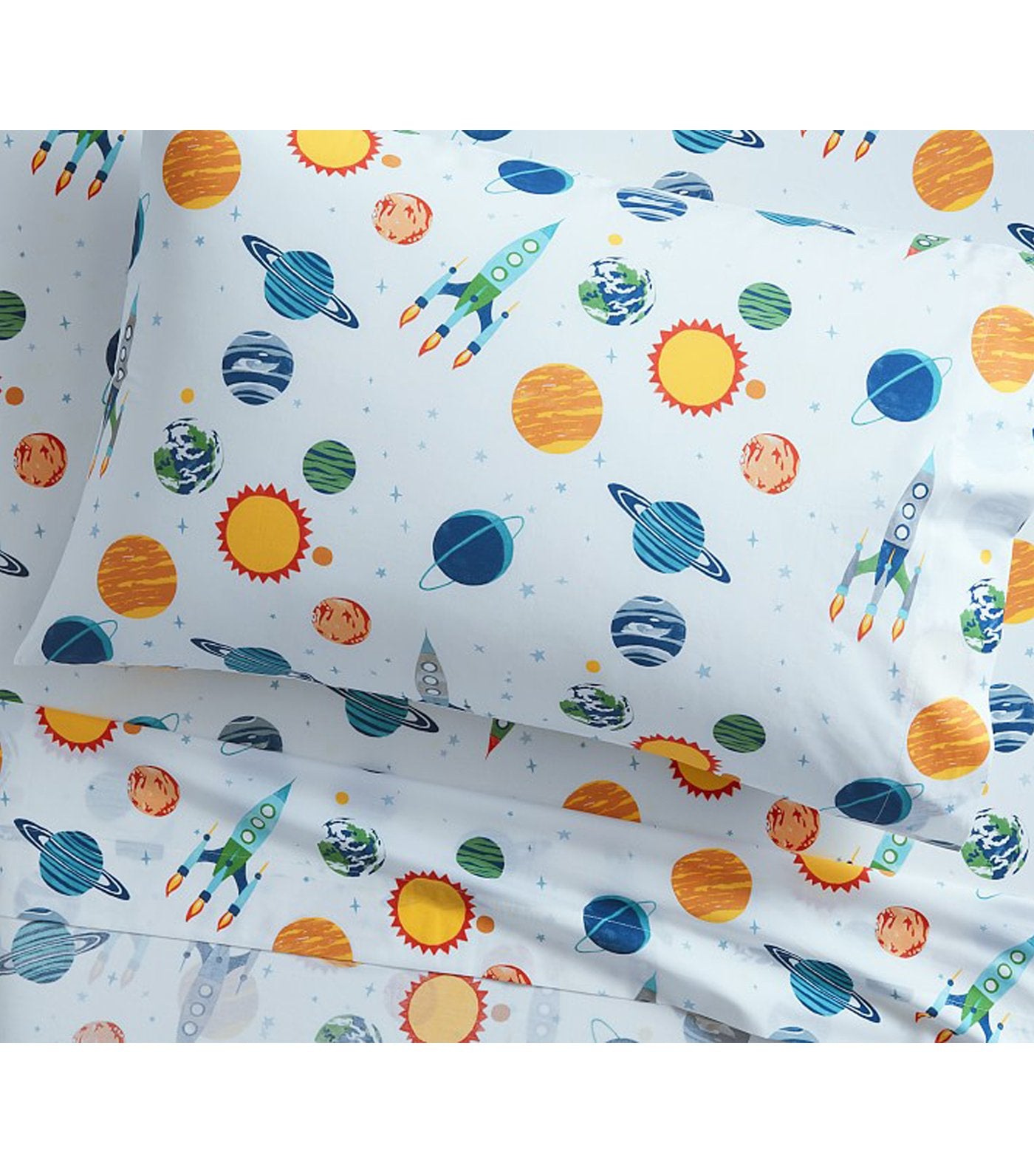 Solar System Glow-in-the-Dark Sheet Set