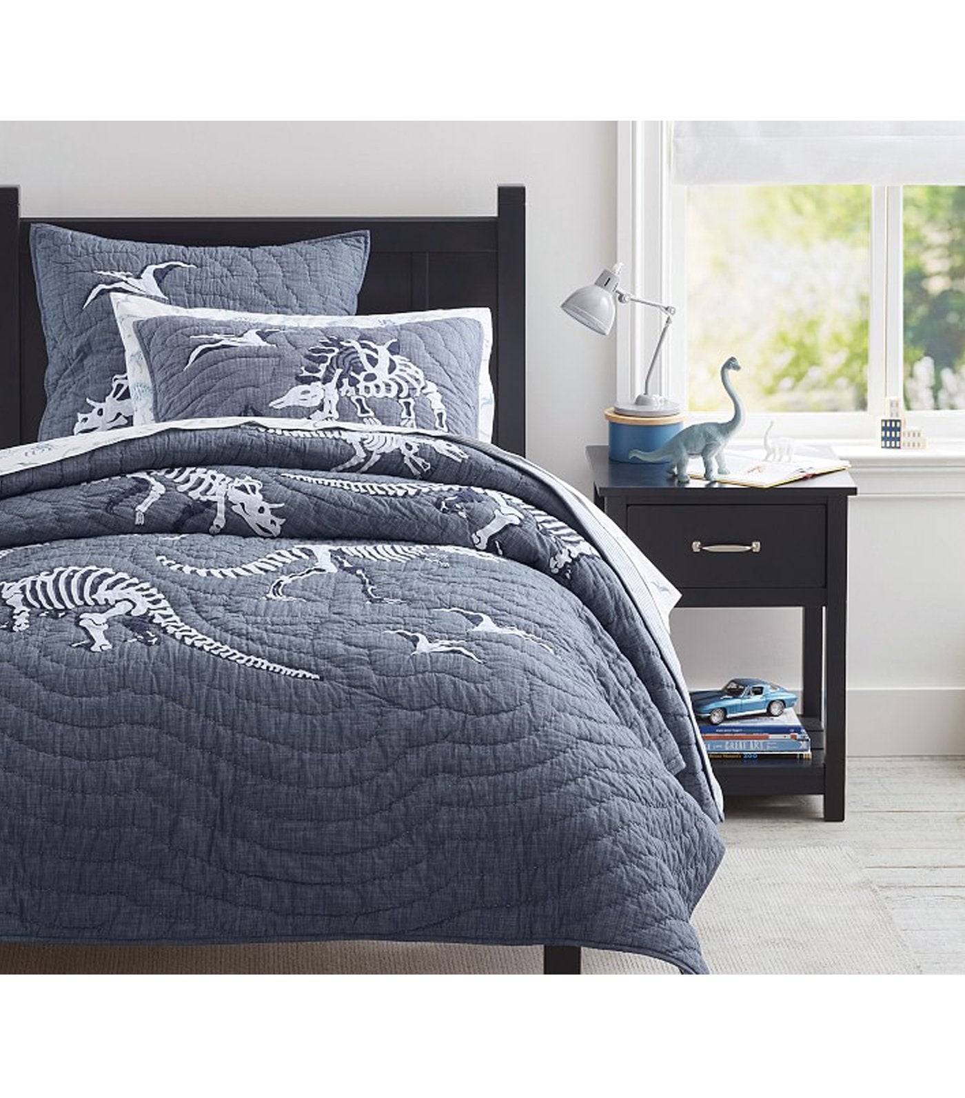 Dino Bones Quilt and Standard Sham