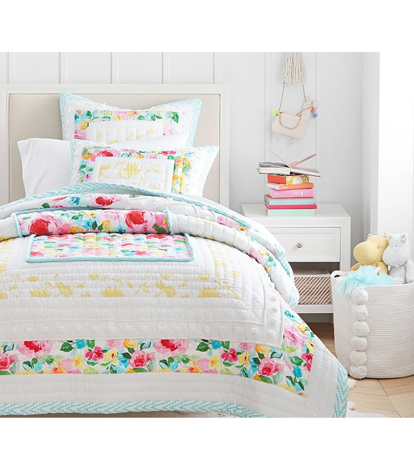 Hope for Flowers by Tracy Reese Concentric Patchwork Quilt and Standard Sham