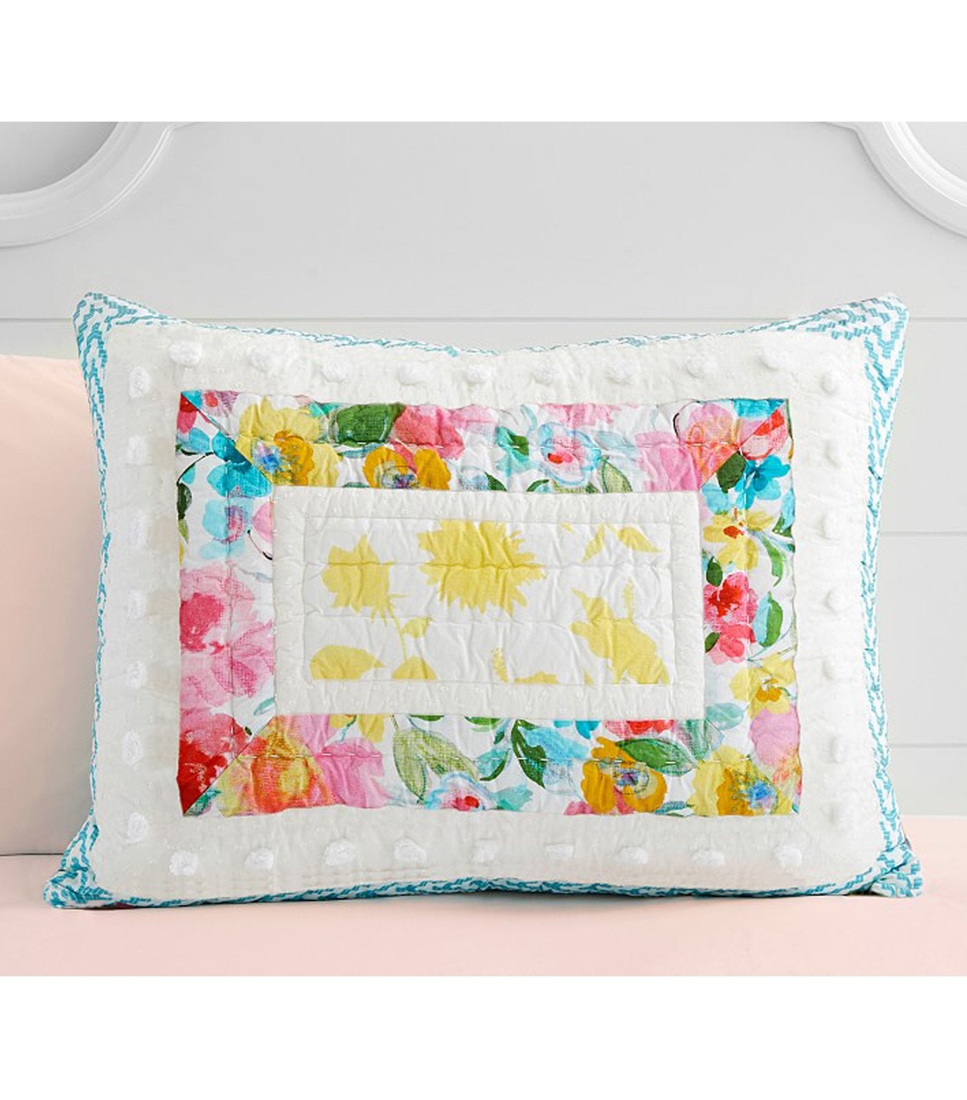 Hope for Flowers by Tracy Reese Concentric Patchwork Quilt and Standard Sham