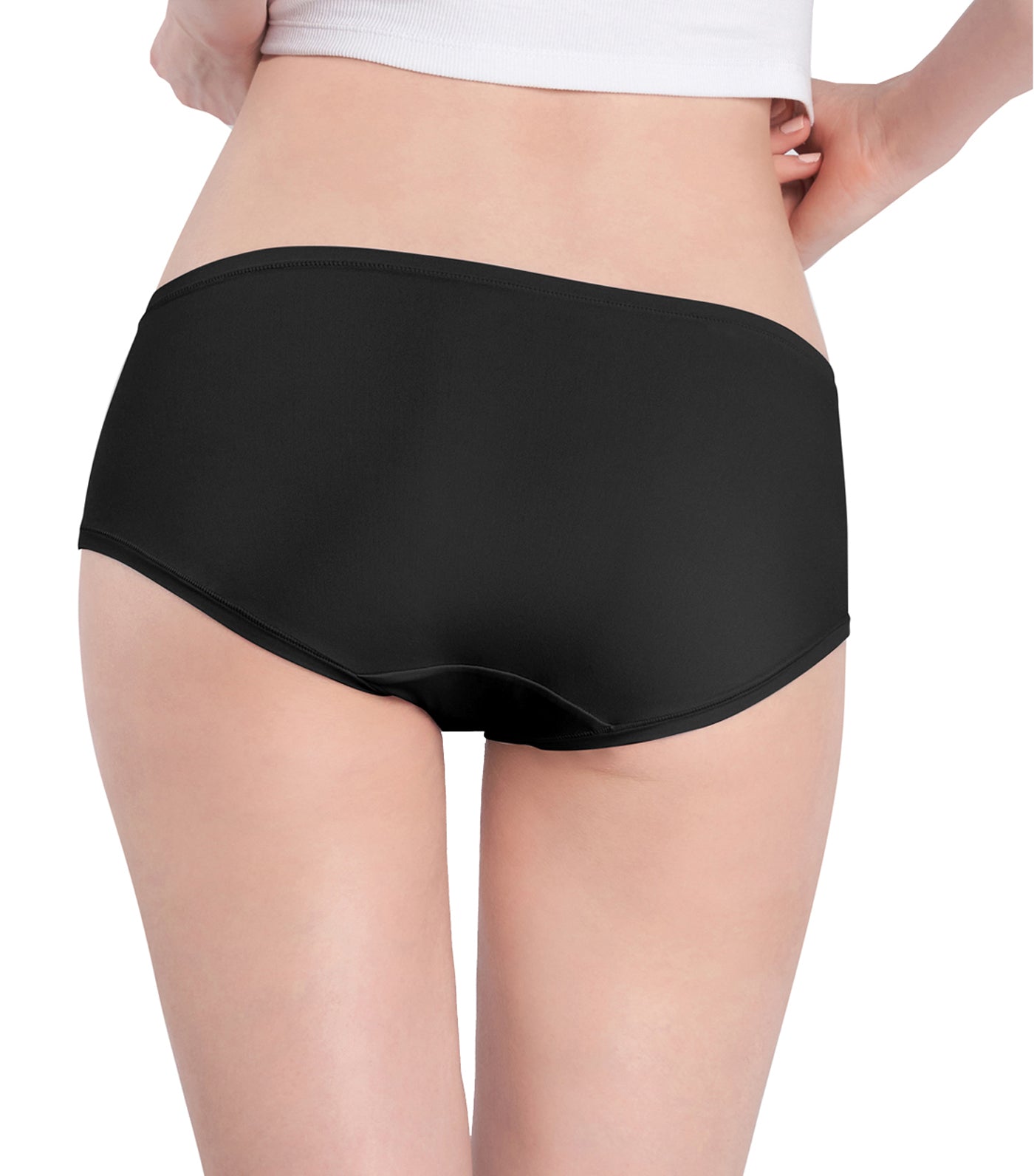 Flex One Size Hipster Panty Black