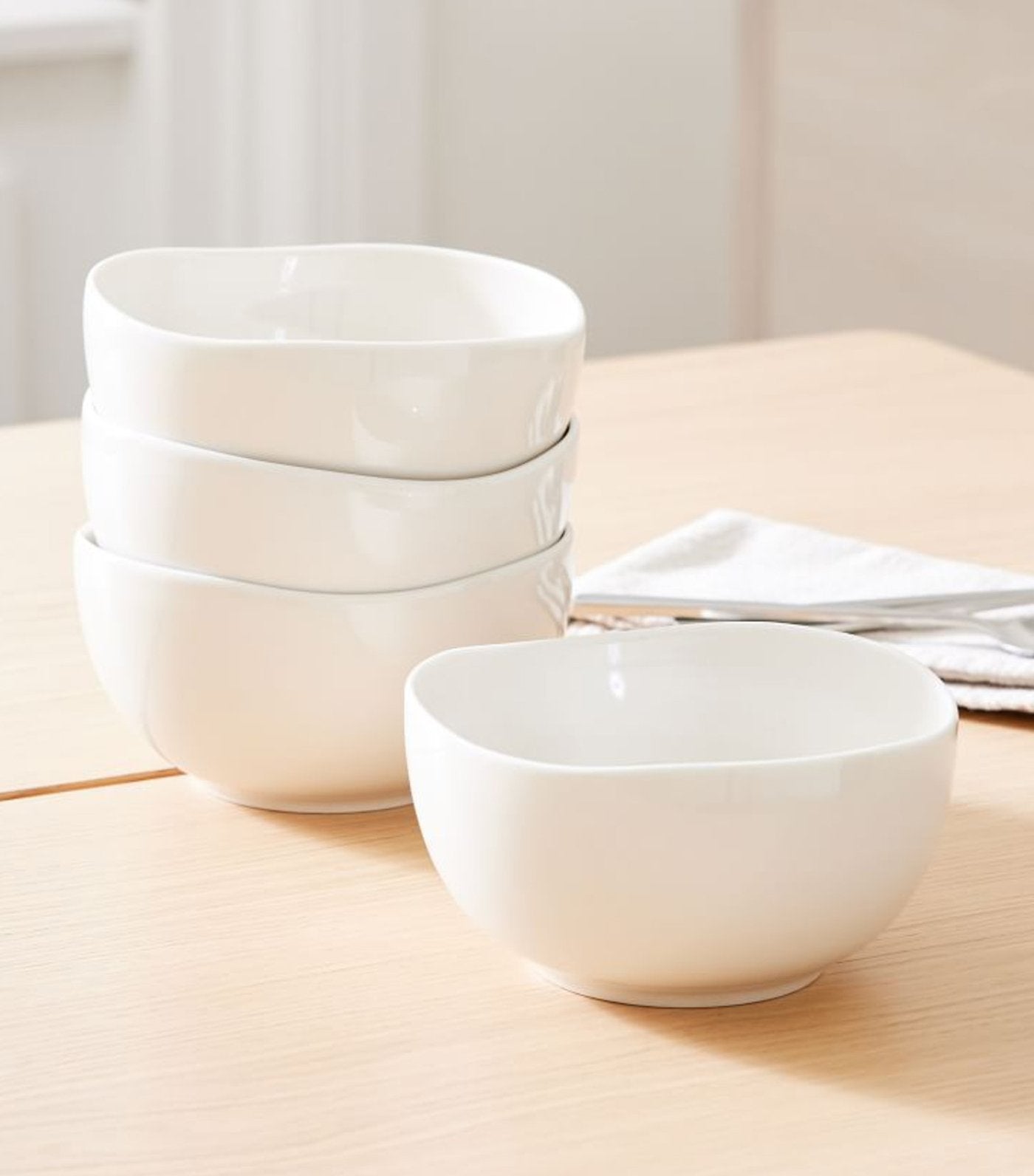 west elm Organic Shaped Dinnerware Collection - Ivory