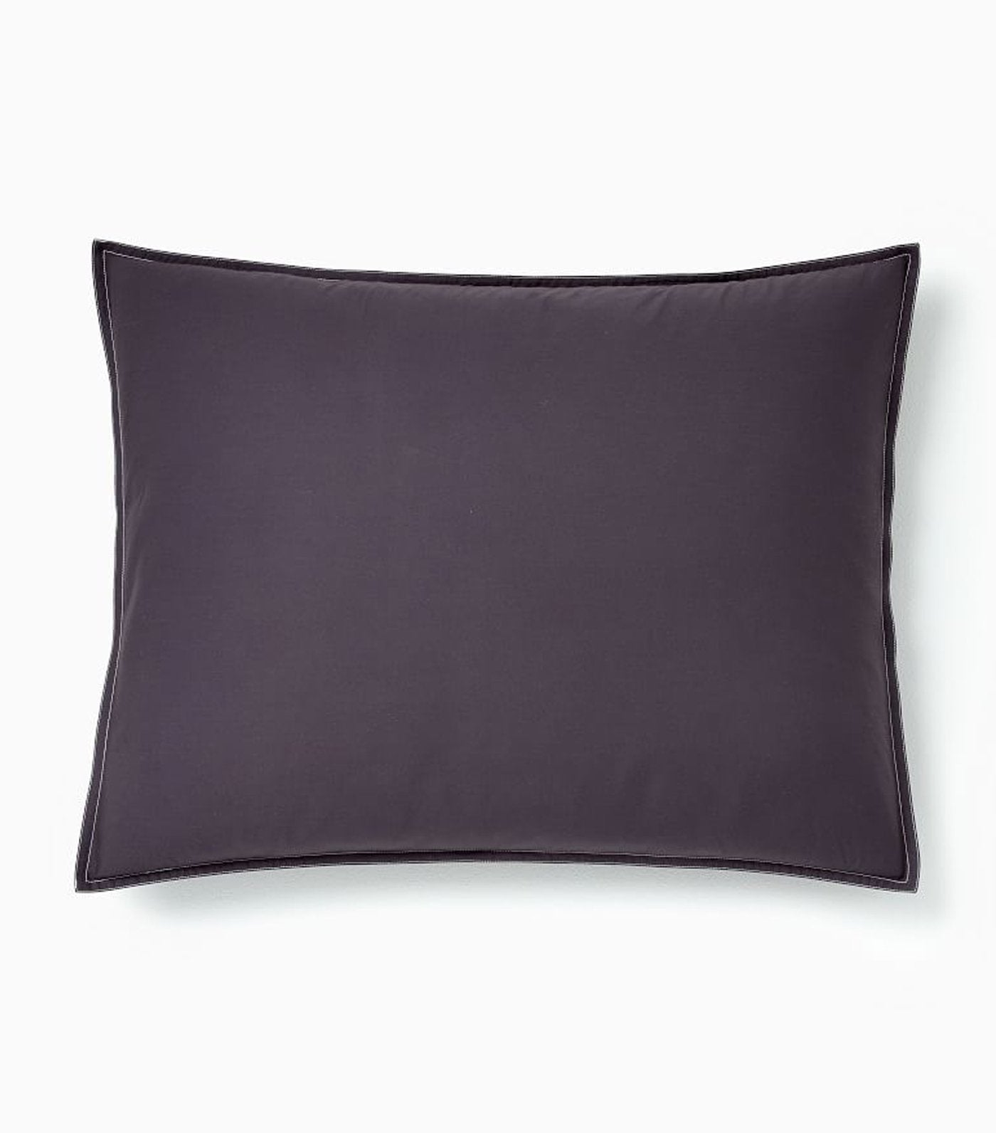 west elm Organic Washed Cotton Duvet Cover & Shams - Charcoal