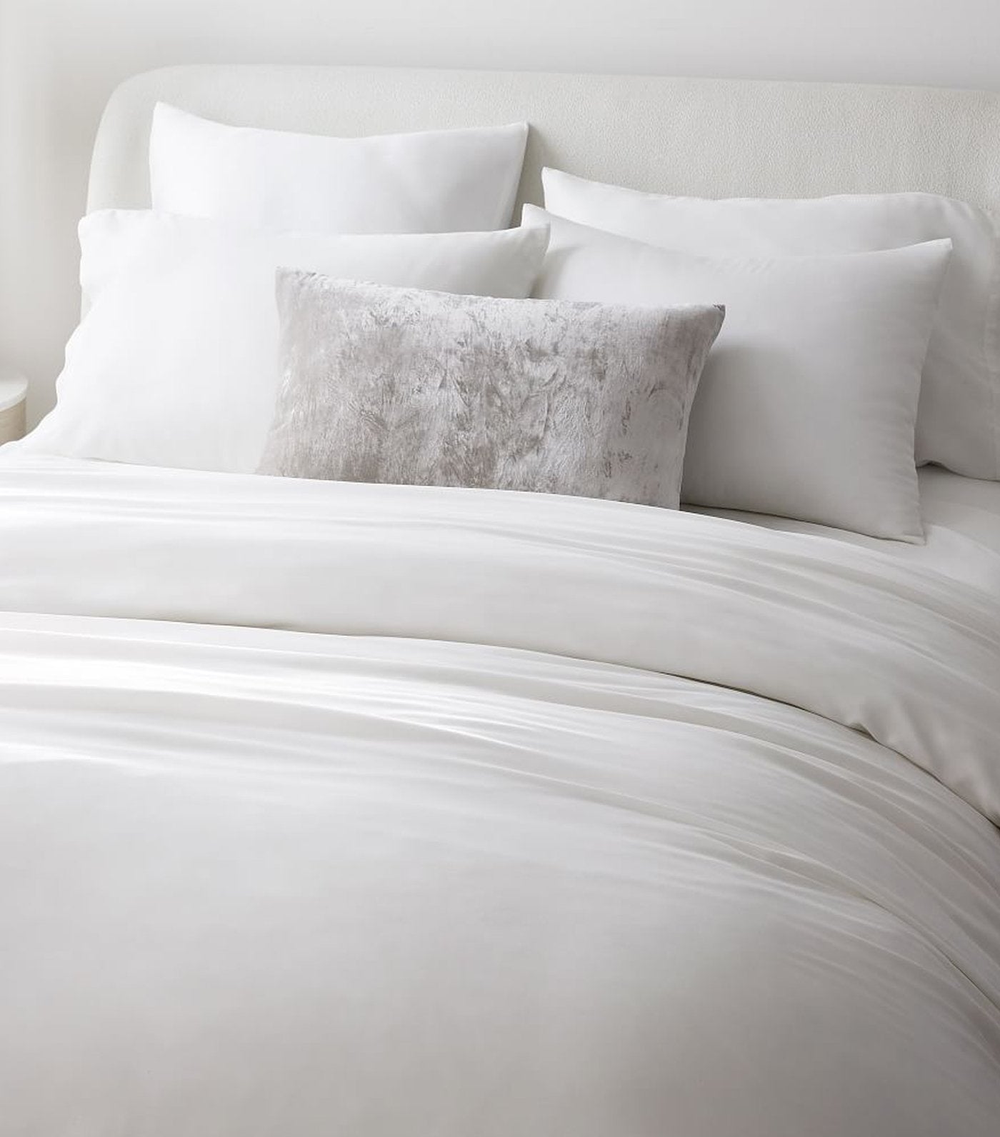 west elm Silky TENCEL™ Duvet Cover & Shams - White