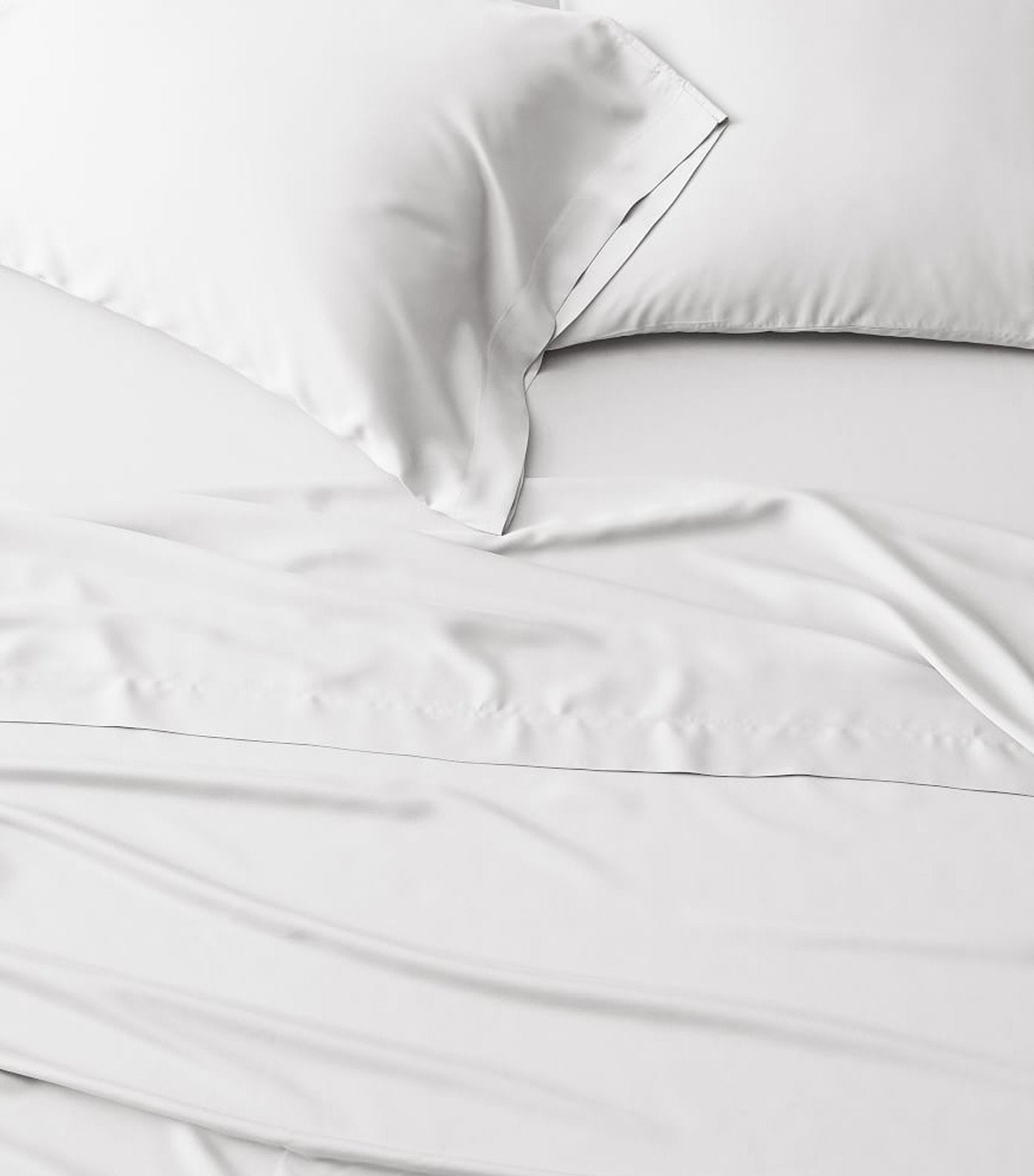 west elm Silky TENCEL™ Sheet Set - White