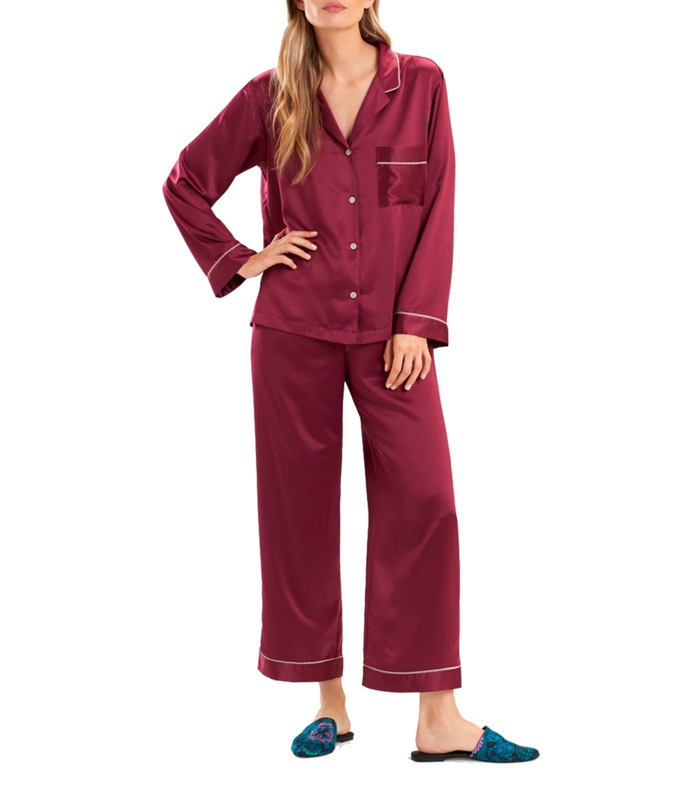 natori feathers essentials pajama set