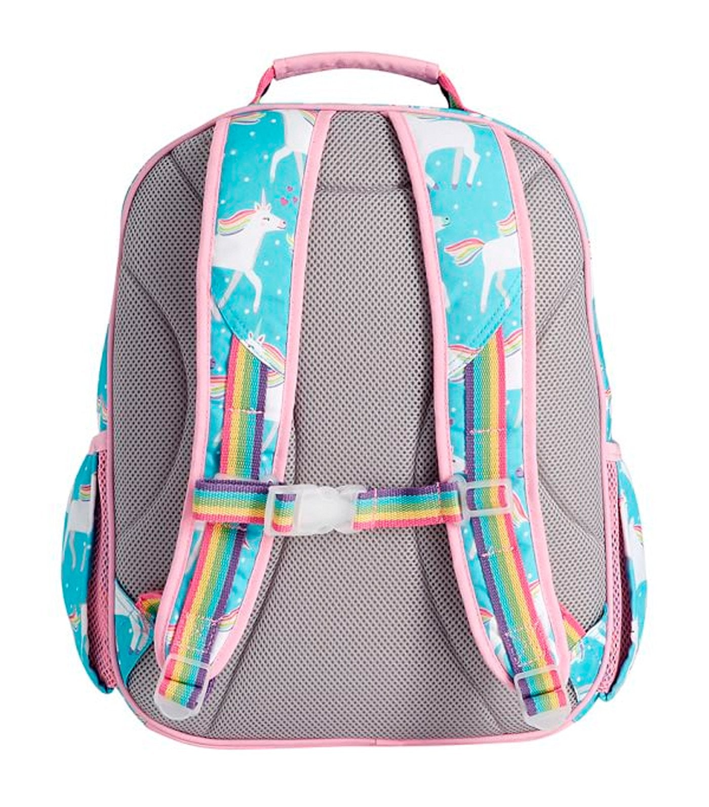 pottery barn kids aqua mackenzie unicorn parade backpack large