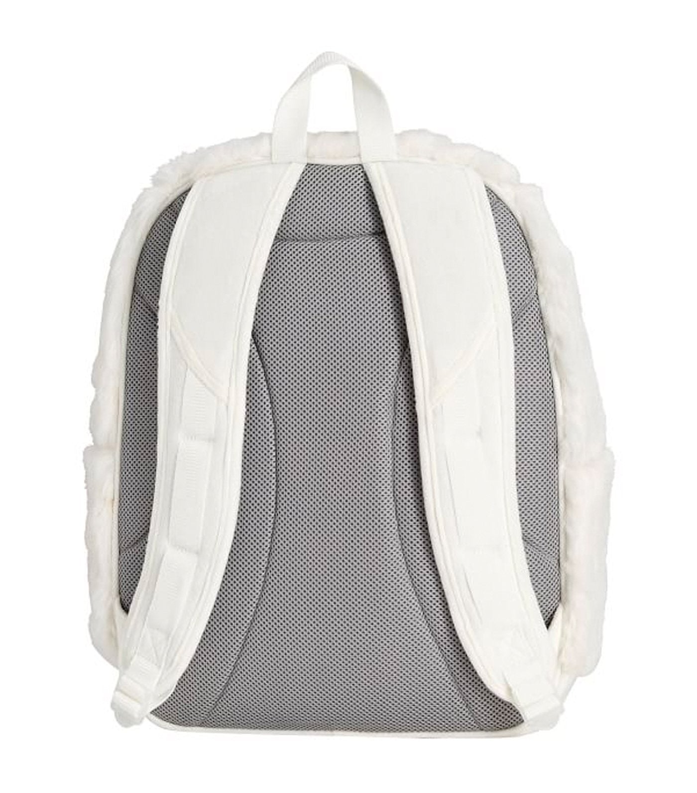 pottery barn kids white mackenzie unicorn fur critter backpack