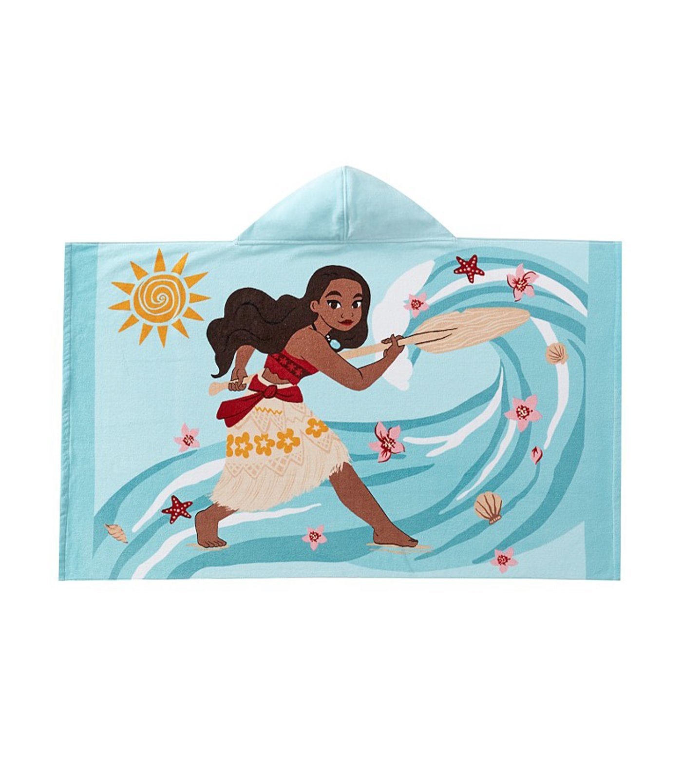 pottery barn kids disney moana kid beach hooded towel