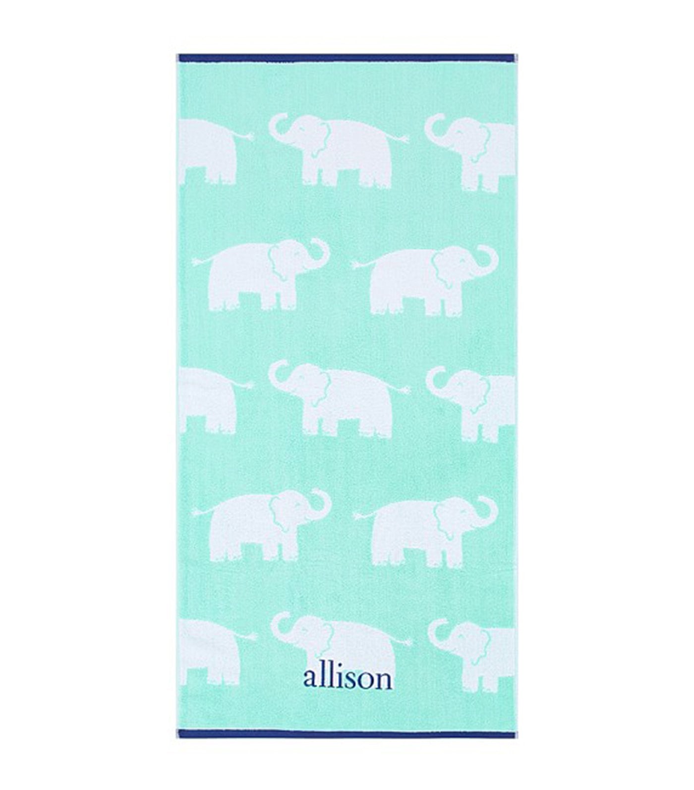 pottery barn kids elephant jacquard bath towel