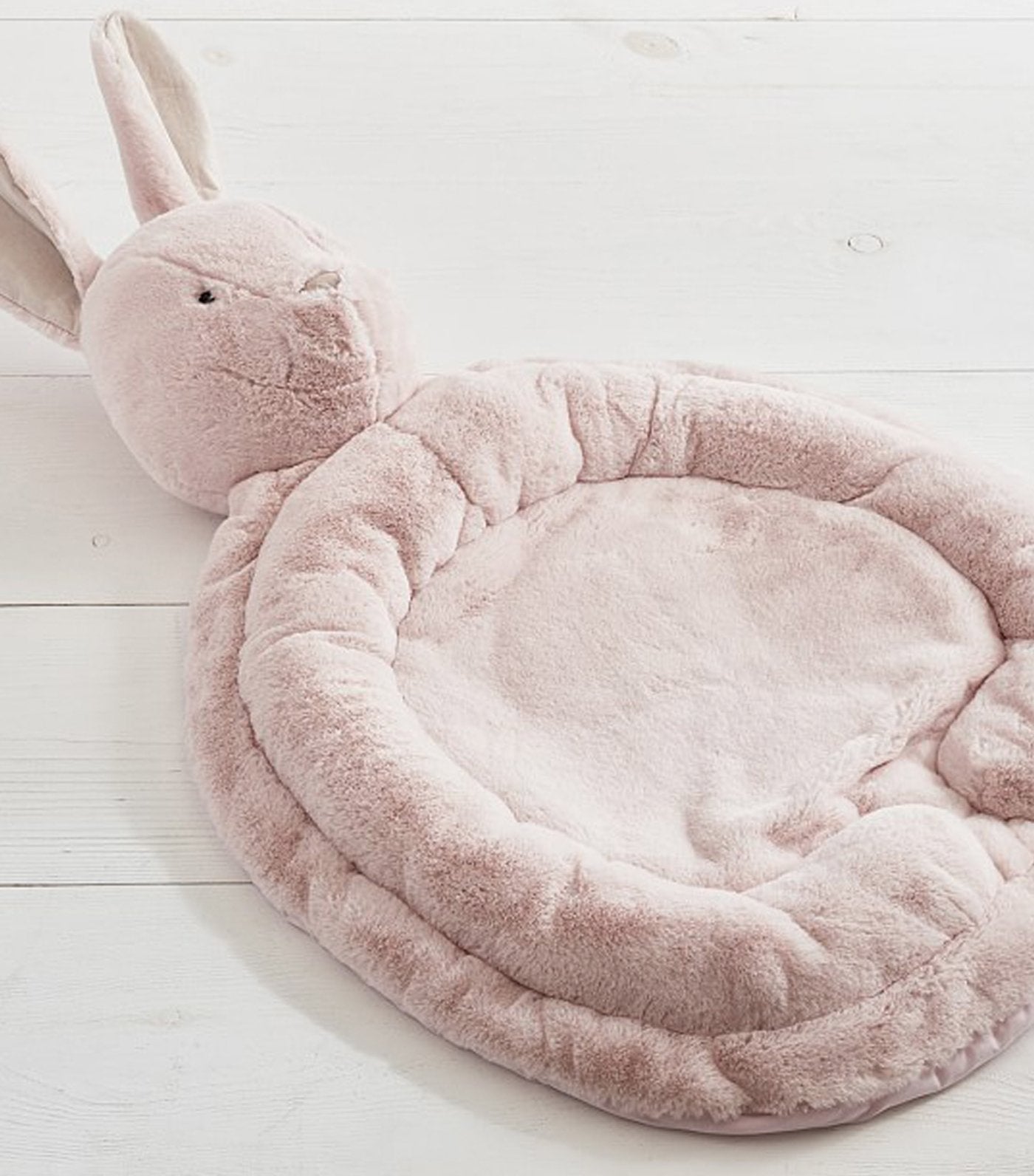 pottery barn kids blush bunny interactive playmat