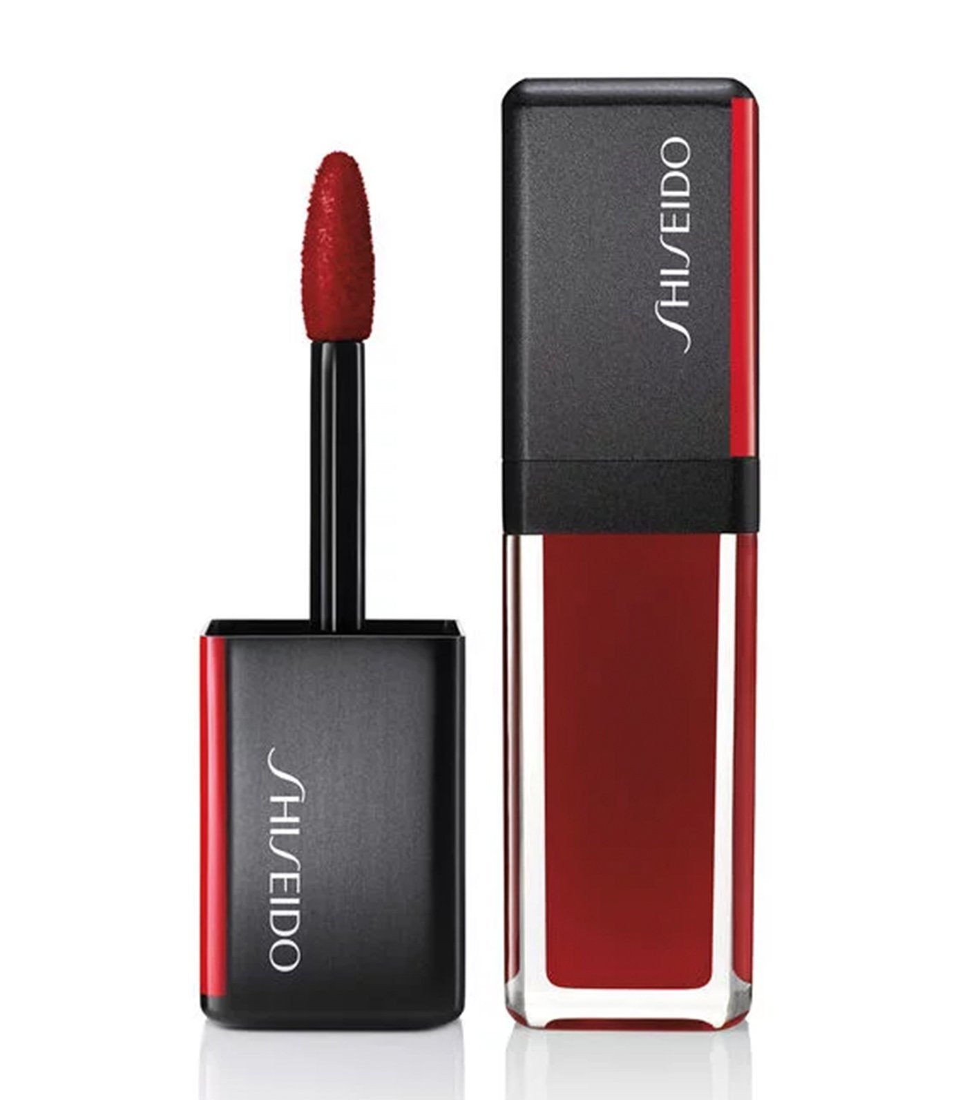 shiseido lacquerink lip shine scarlet glare