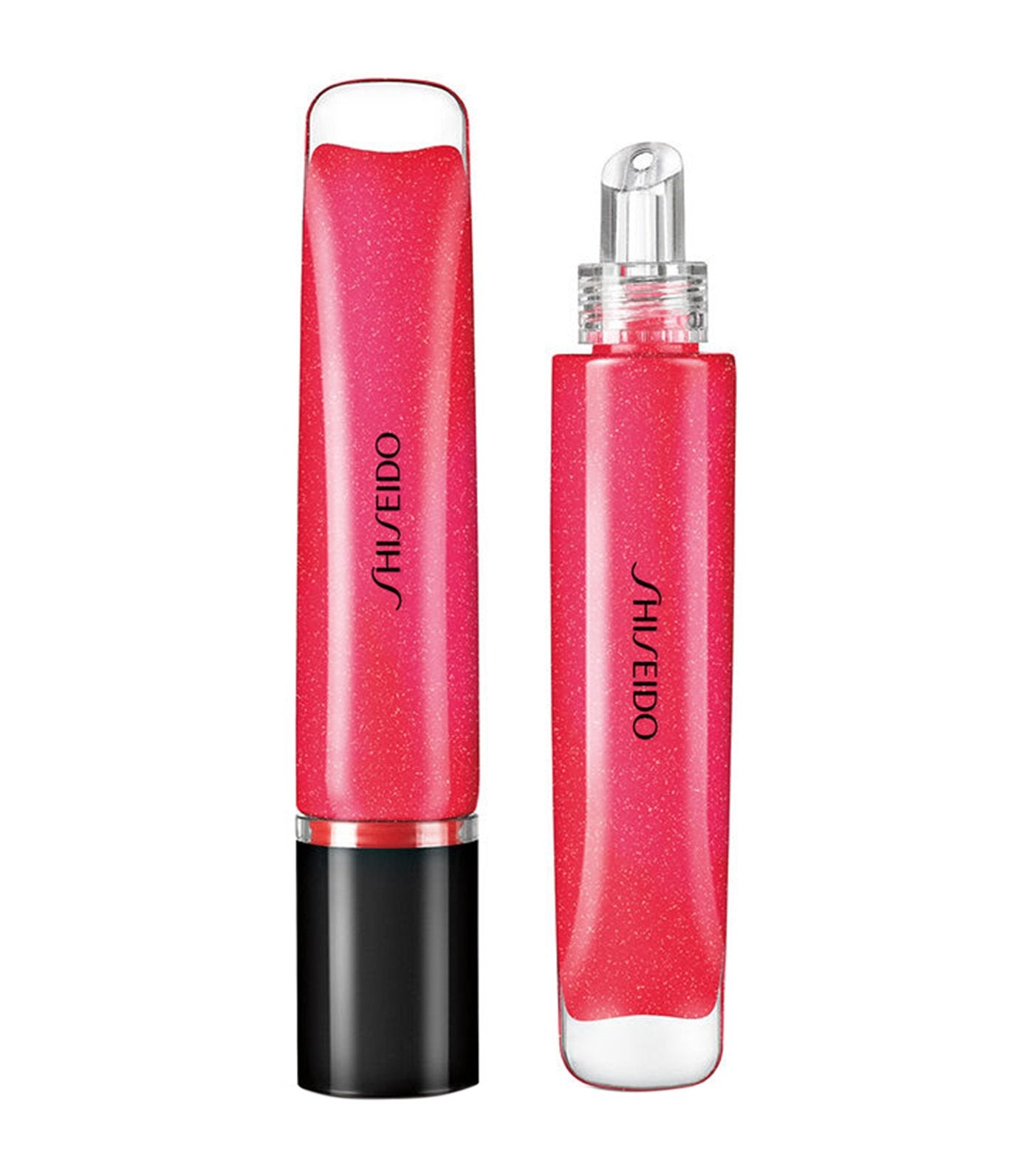shiseido shimmer gelgloss shin-ku red