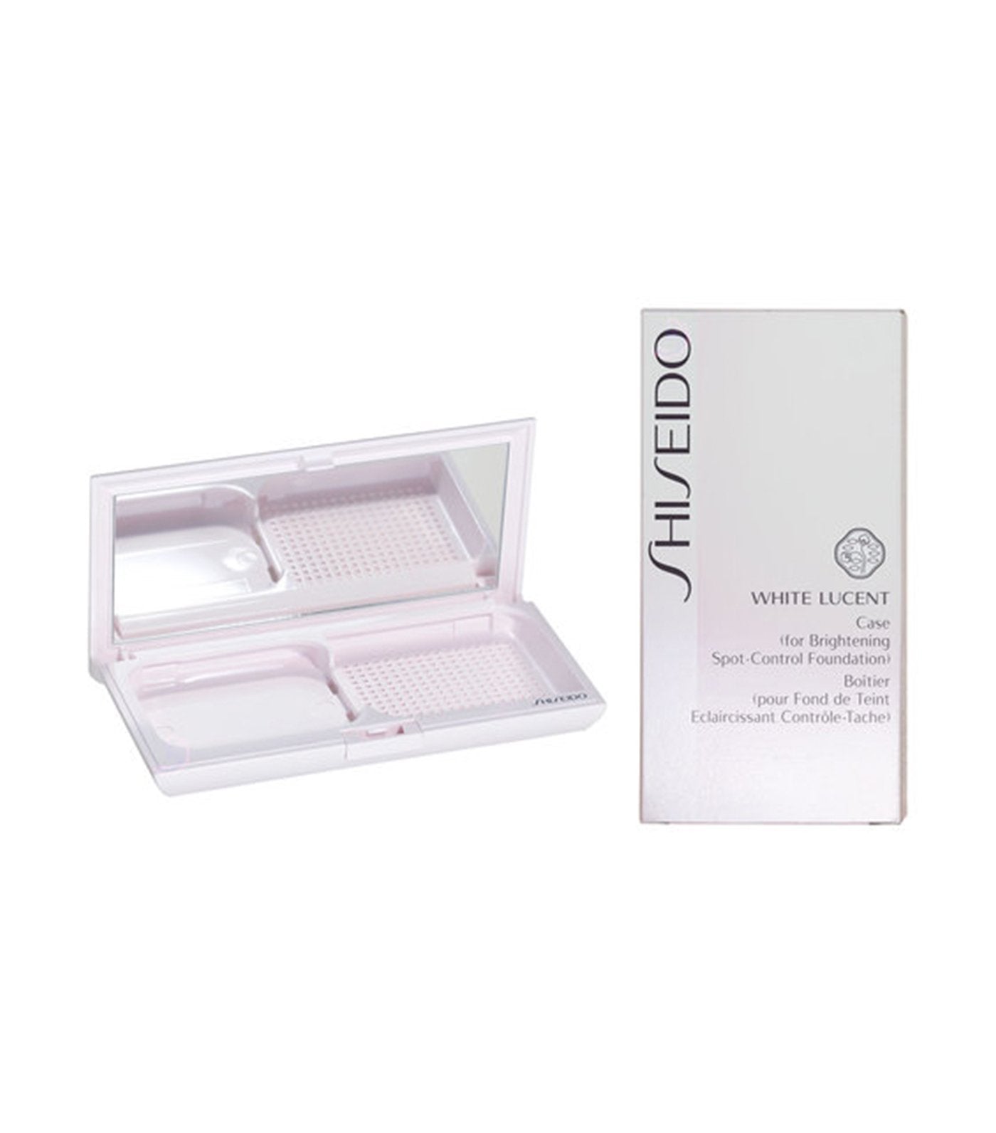 shiseido white lucent brightening spot-control foundation case