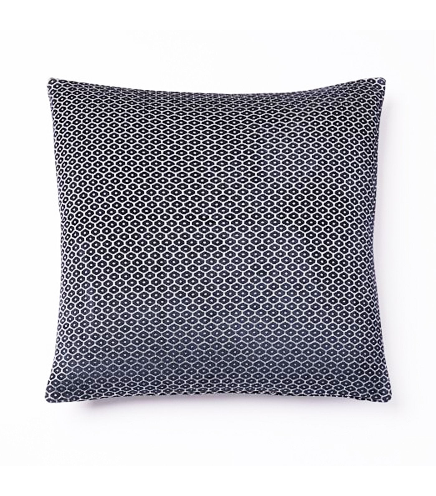 west elm Honeycomb Jacquard Velvet Pillow Cover