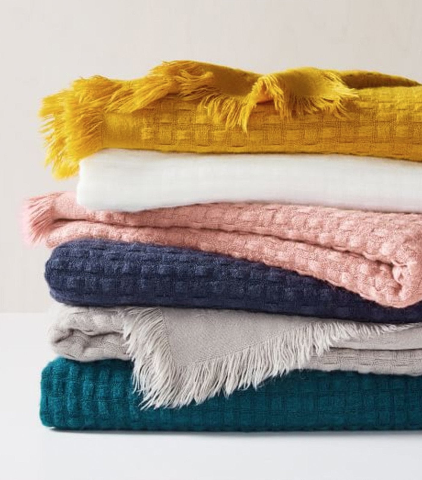 west elm waffle weave throw 50x60