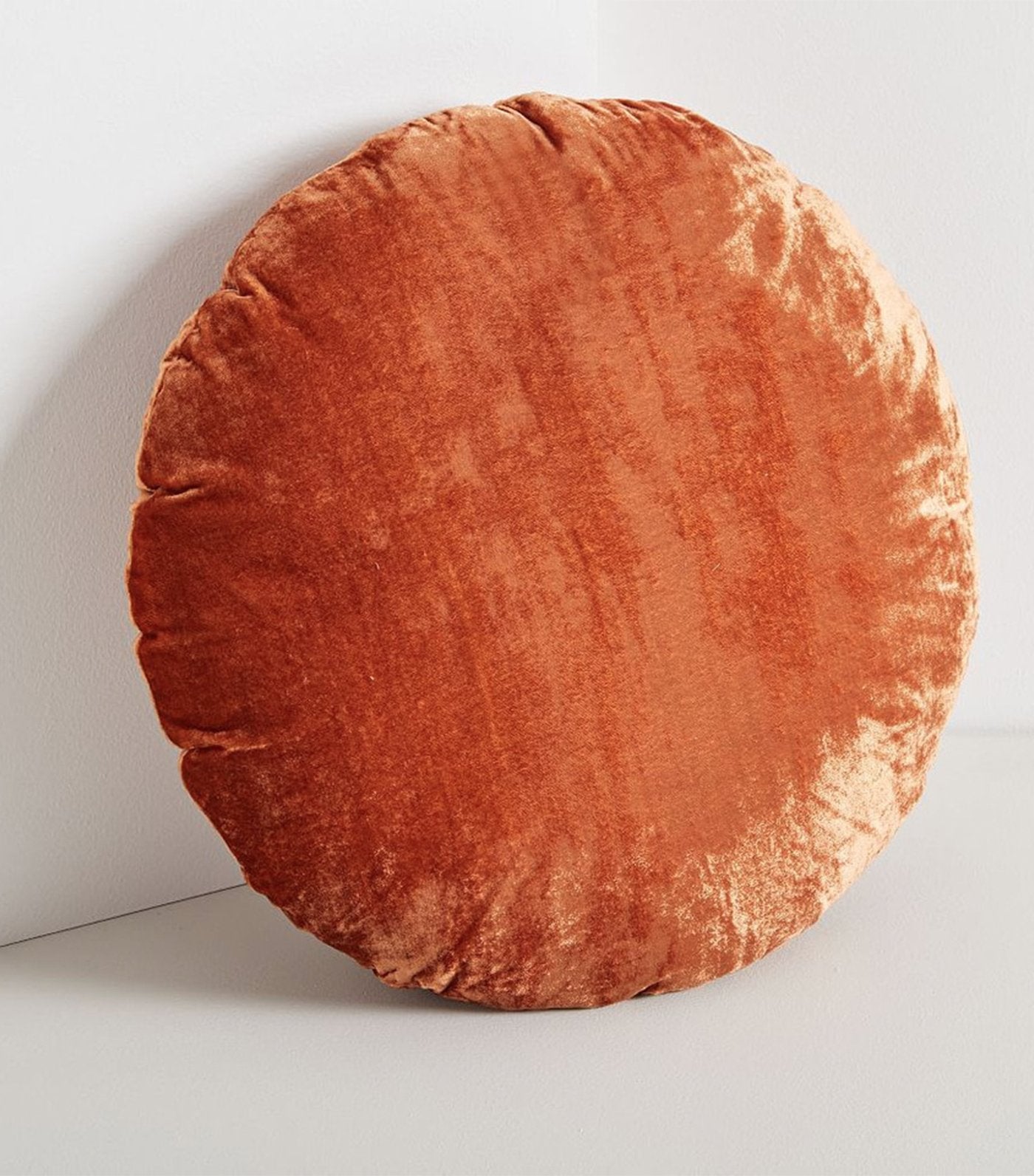 west elm Round Lush Velvet Cushion