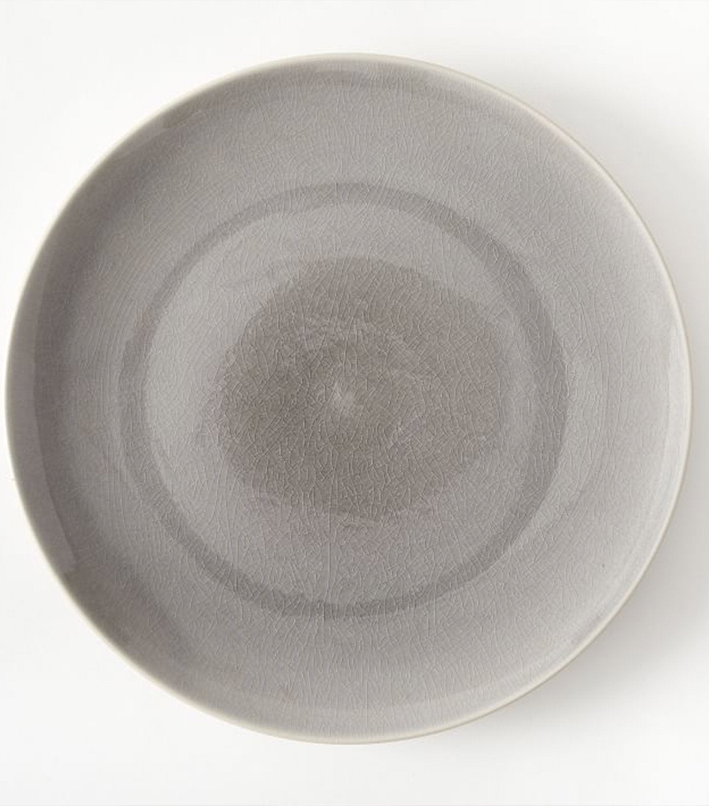 Alta Crackle Glaze Dinnerware Collection - Light Gray