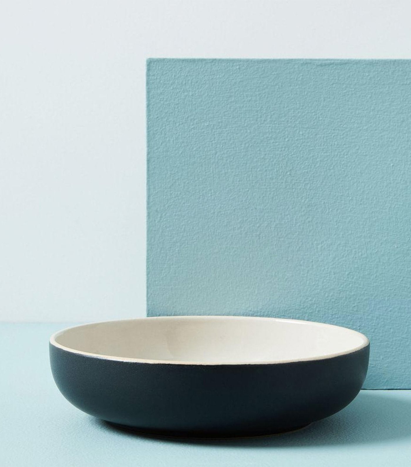 west elm black pasta bowl kaloh dinnerware collection