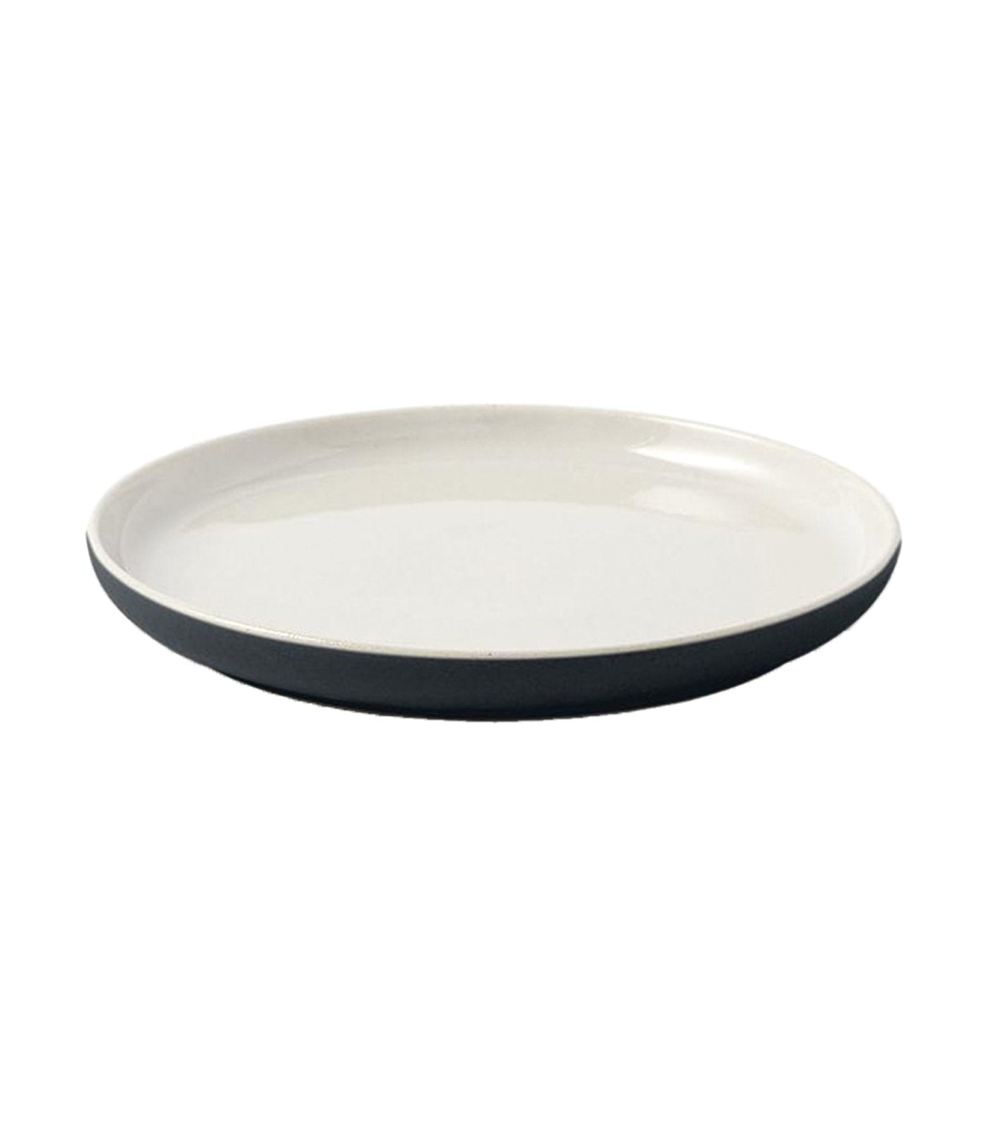 west elm black salad plate kaloh dinnerware collection