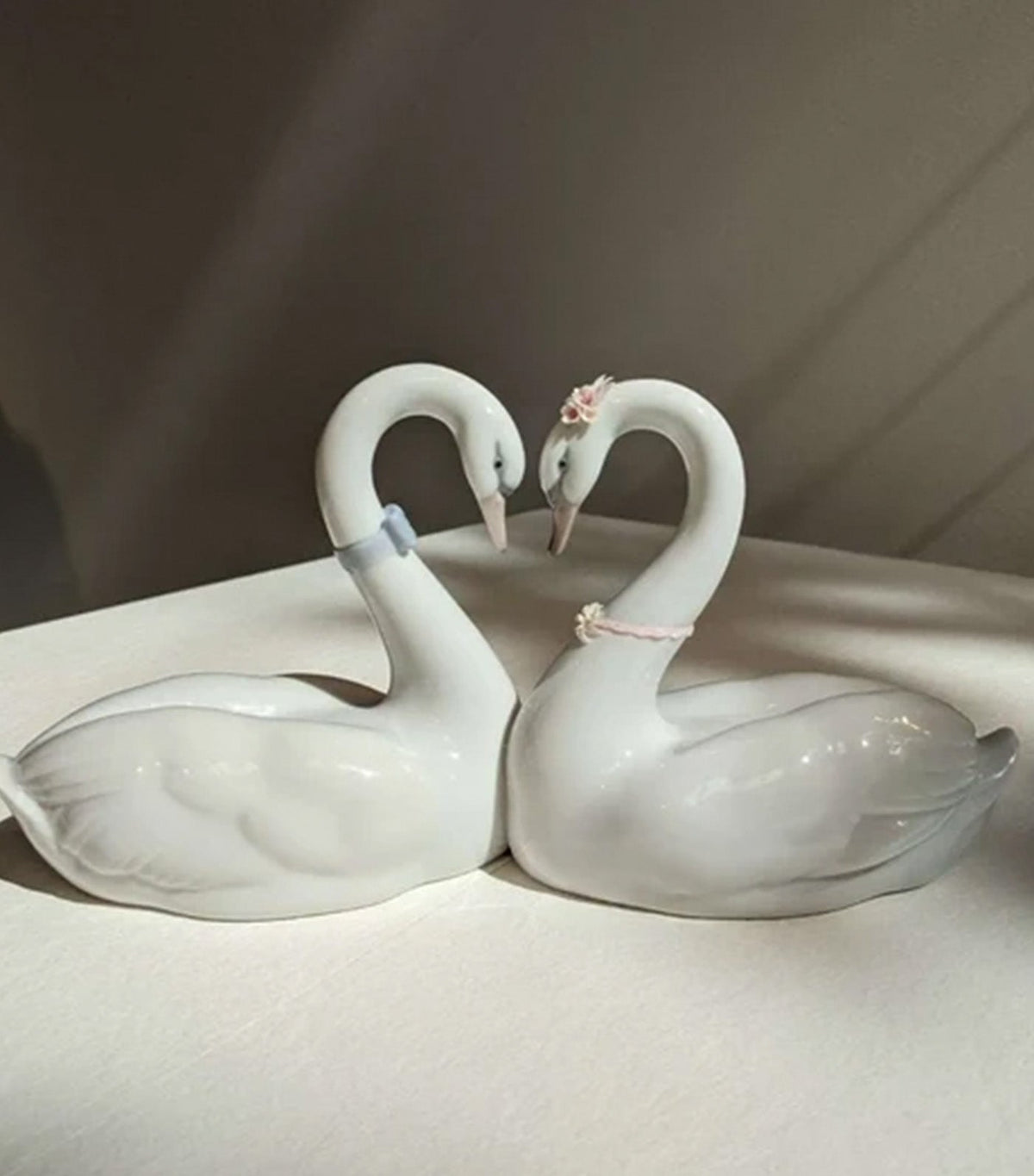 Endless Love Swans Figurine