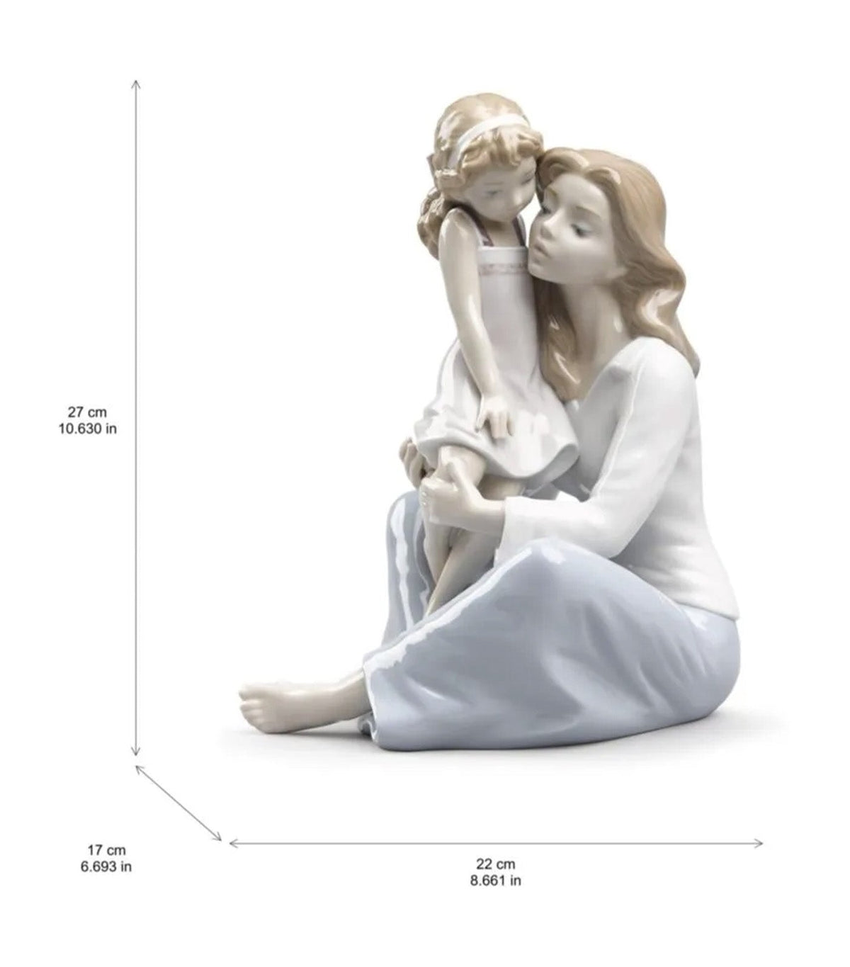 Mommy's Little Girl Mother Figurine