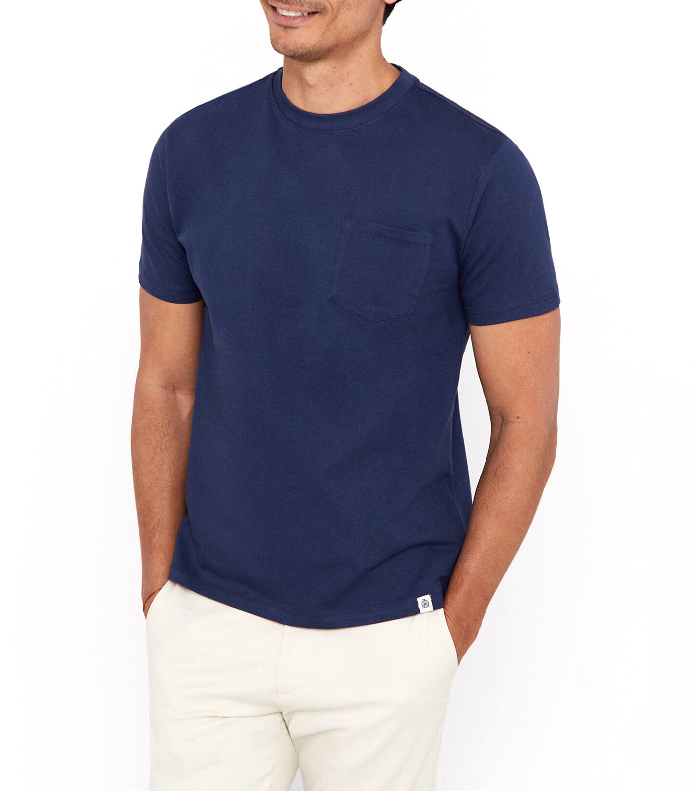 Basic Pocket T-Shirt Navy