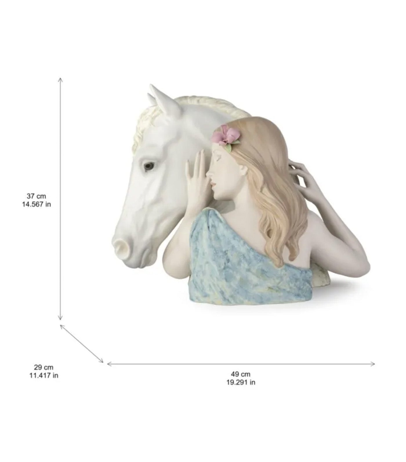 A True Friend Woman Figurine. Limited Edition