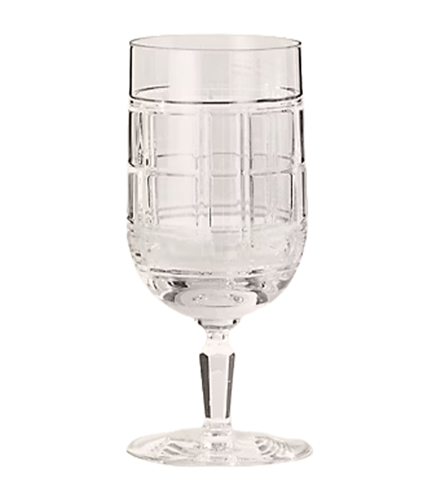 Hudson Plaid Beverage Glass