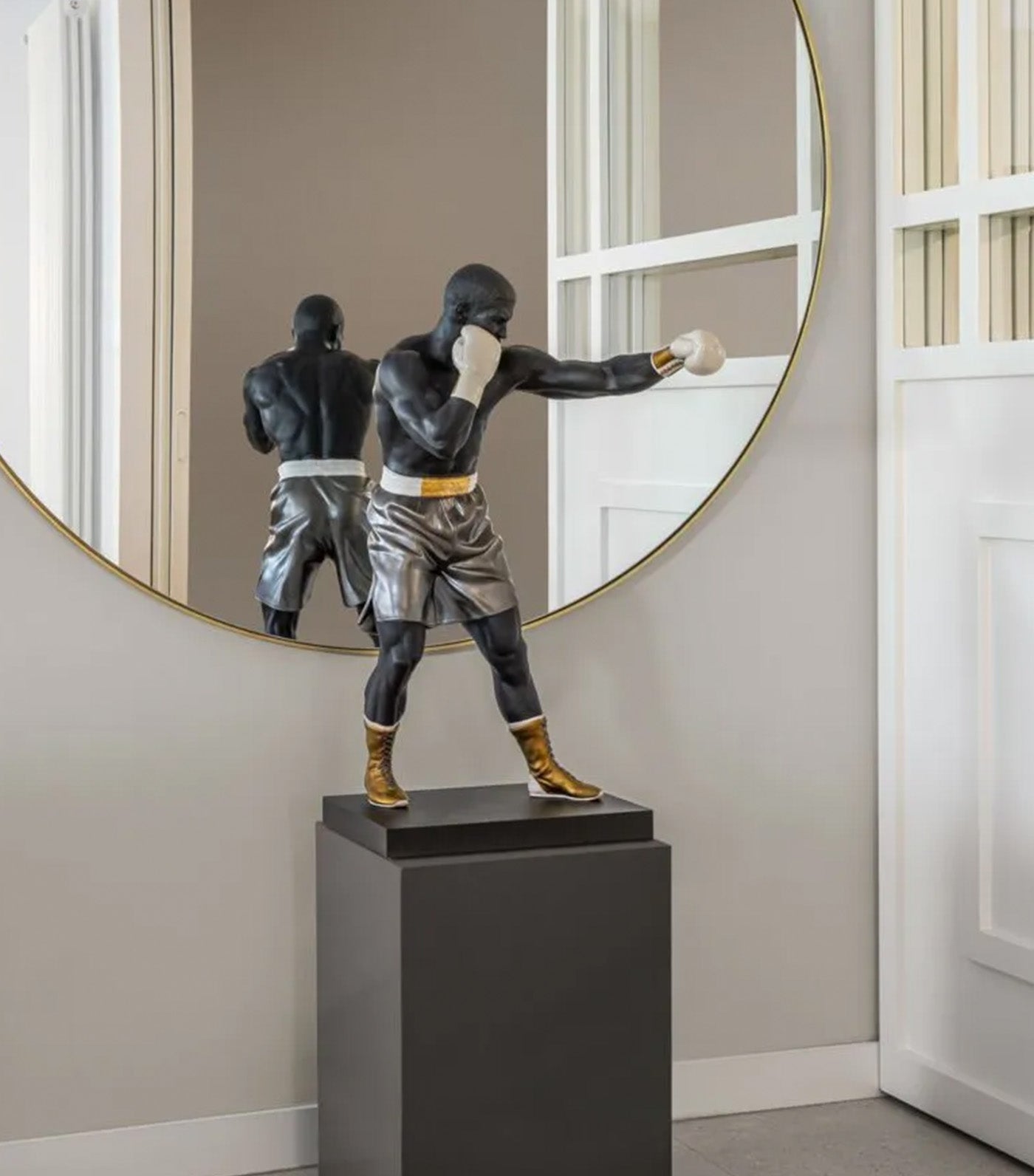 Boxer Sculpture