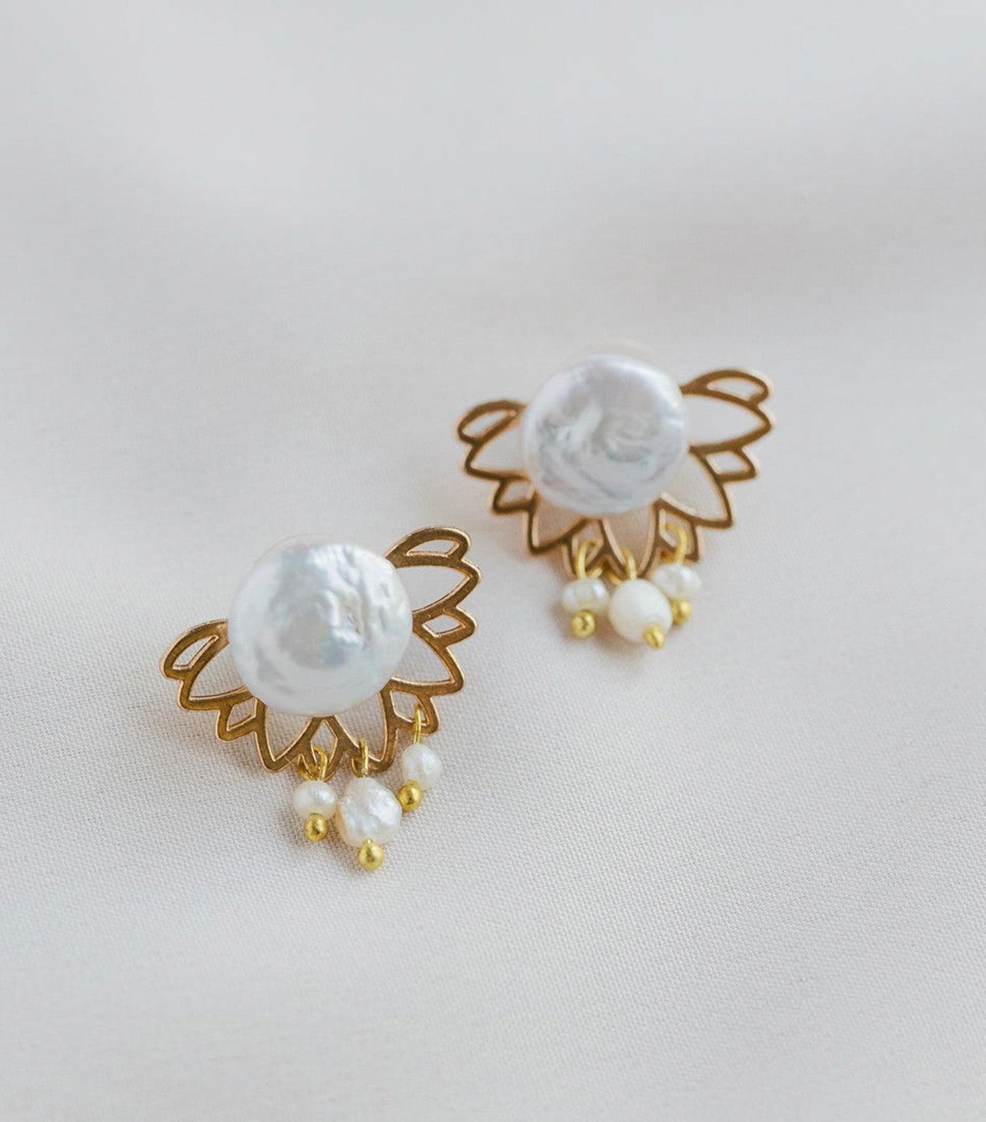 Perla Cora Stack Earrings