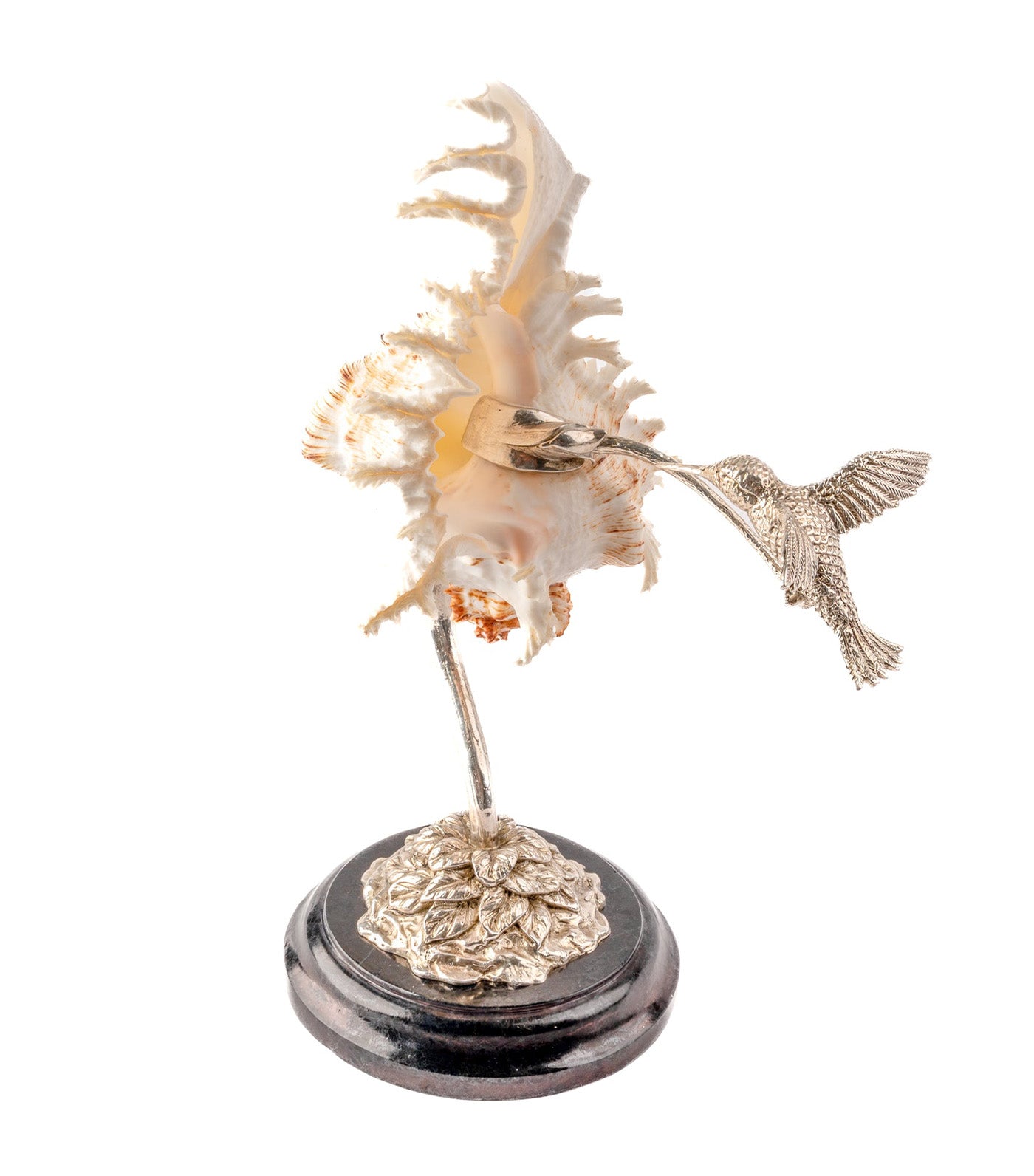 Silver Plated Hummingbird