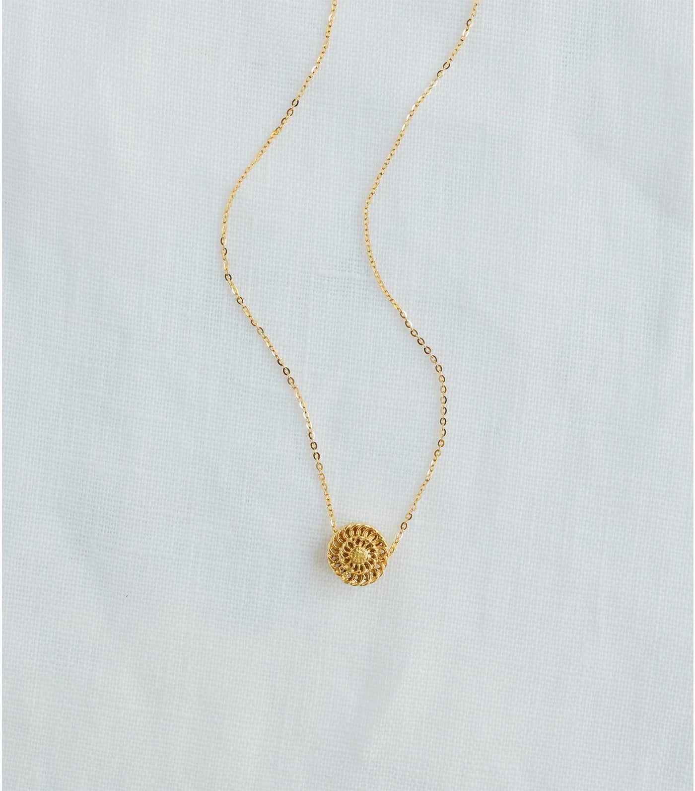 The Padumna Minimalist Chain Pendant Necklace