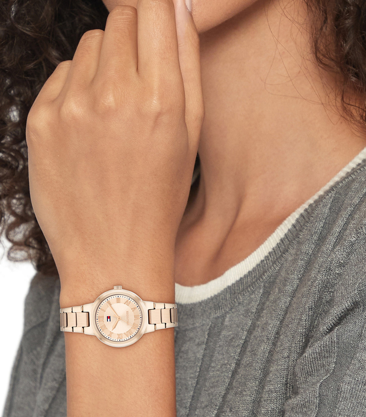 Becca 1782906 Steel Watch Rose Gold