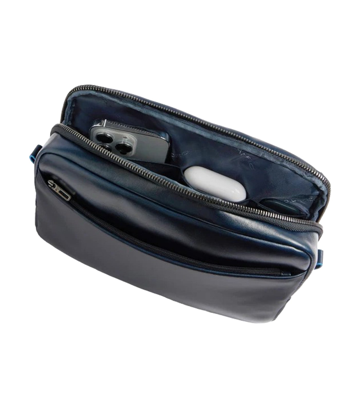 Personalizable Men's Crossbody Bag for iPad mini Night Blue