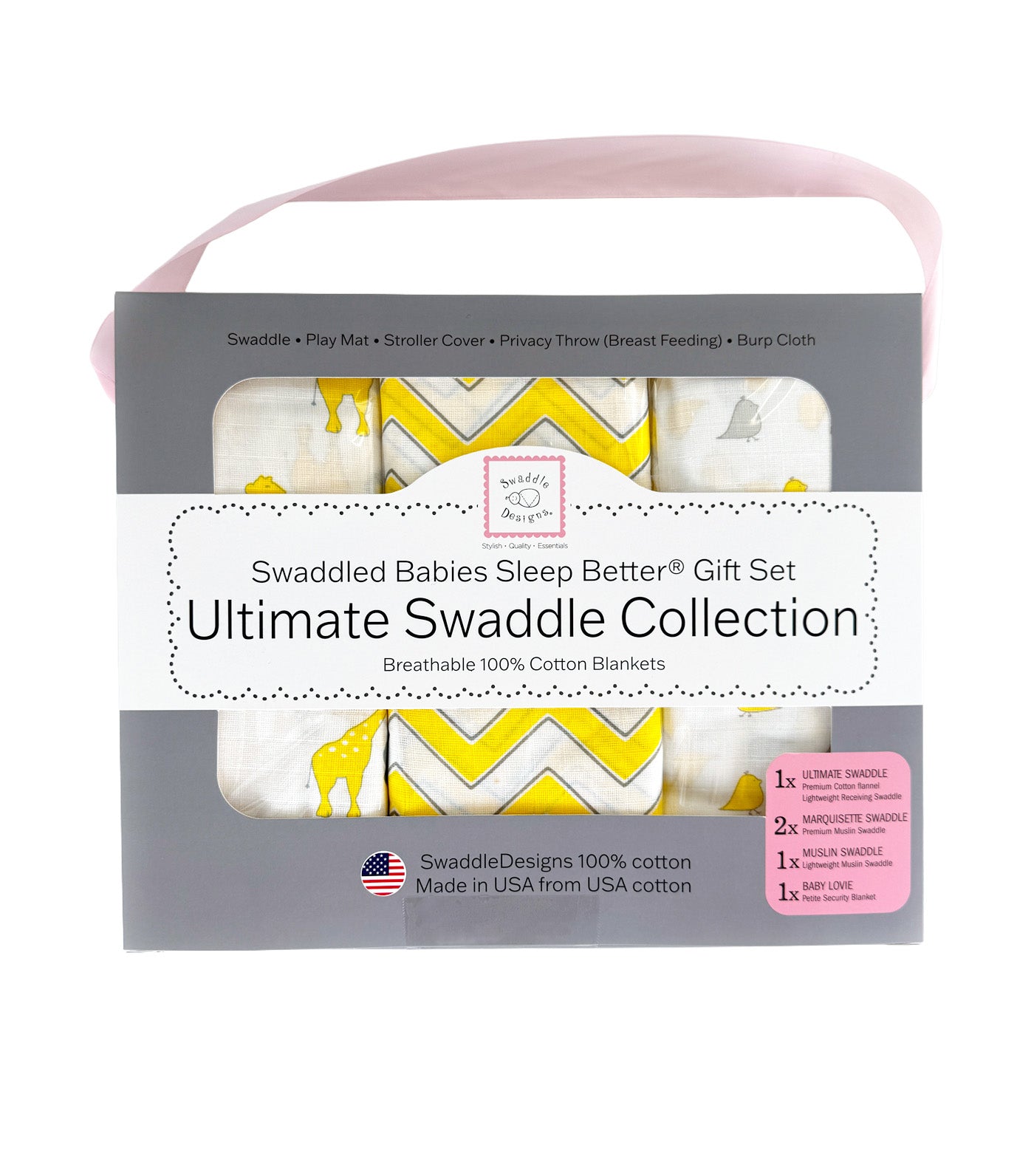 Babies Sleep Better® Ultimate Swaddle Collection Gift Set YL002