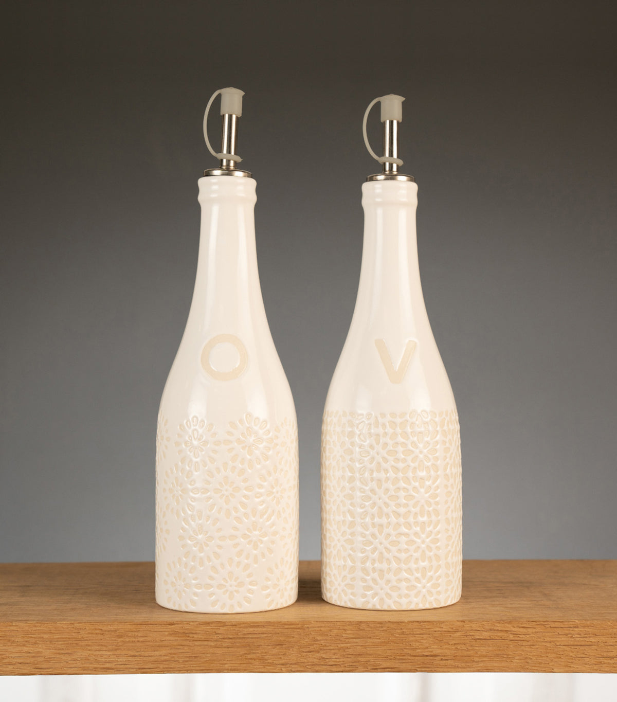 Ceramic Oil & Vinegar Pourer