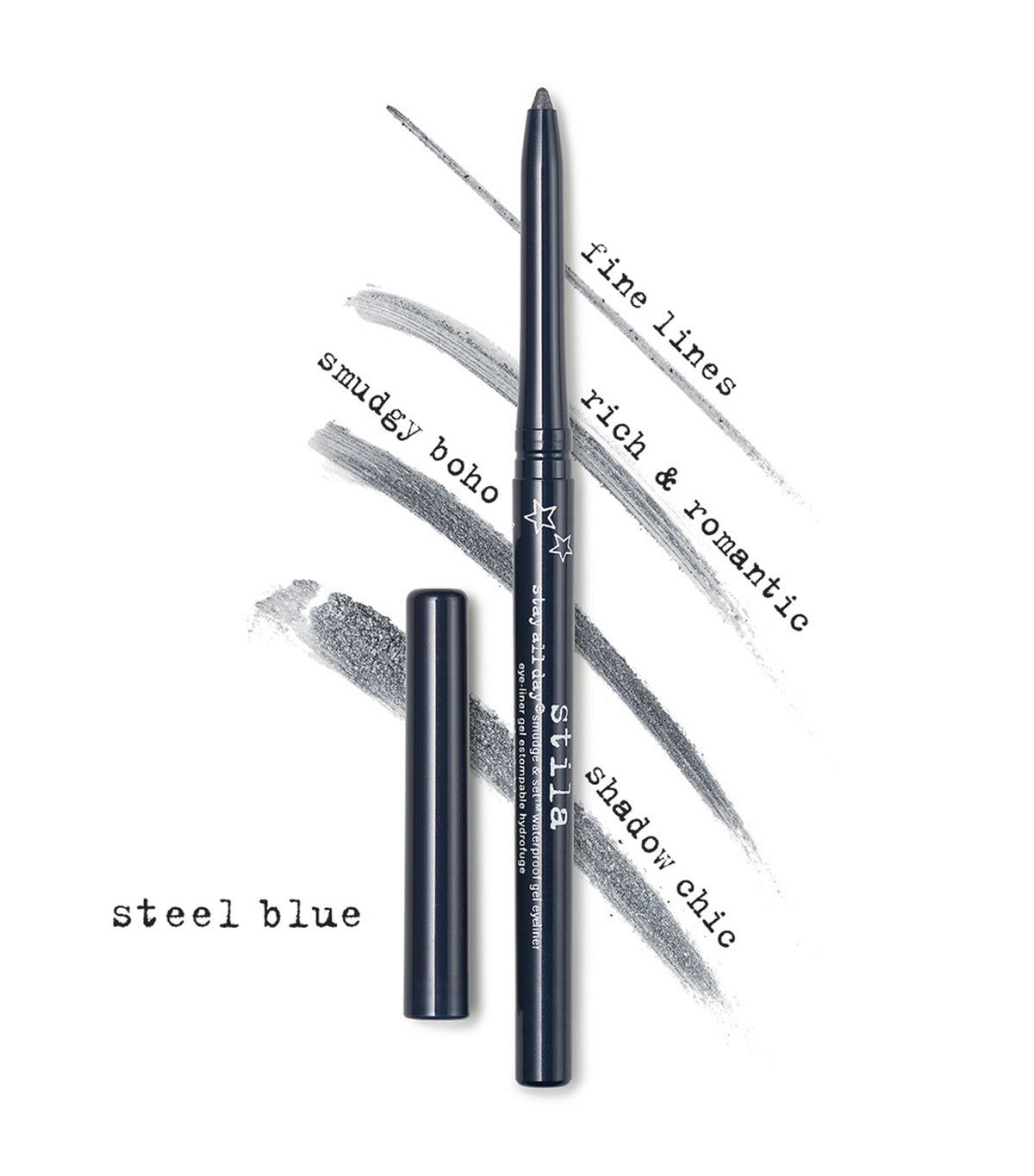 Stay All Day� Smudge & Set Waterproof Gel Eye Liner - STEEL BLUE
