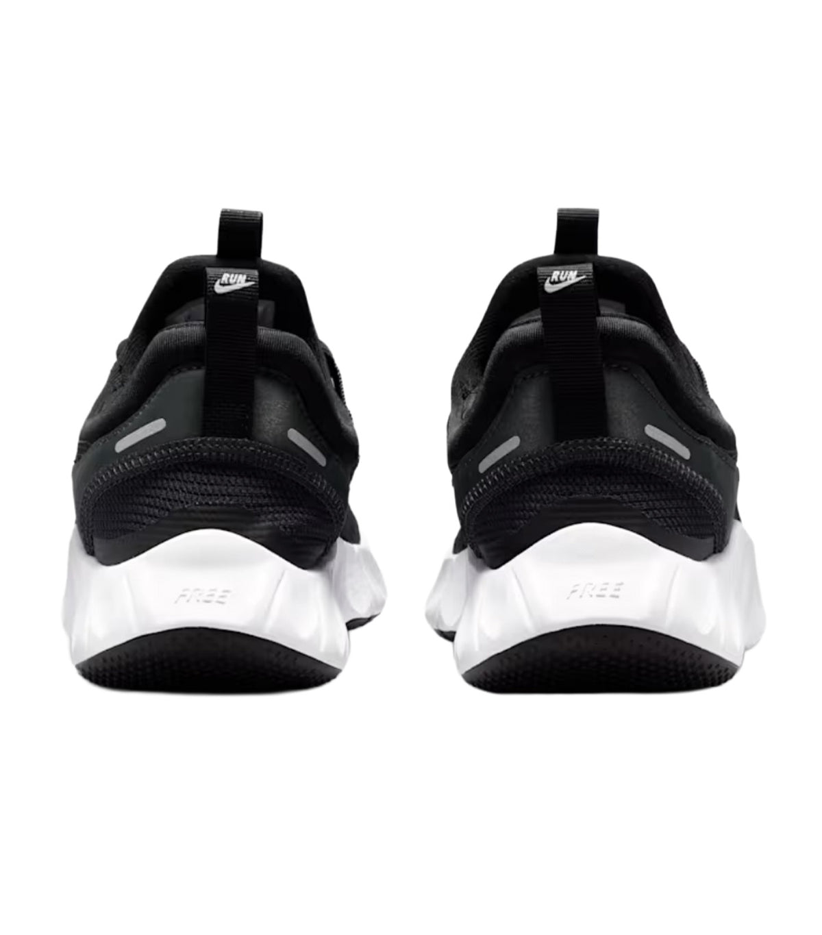 Free Ride Younger Kids' Running Shoes Black/White/Anthracite