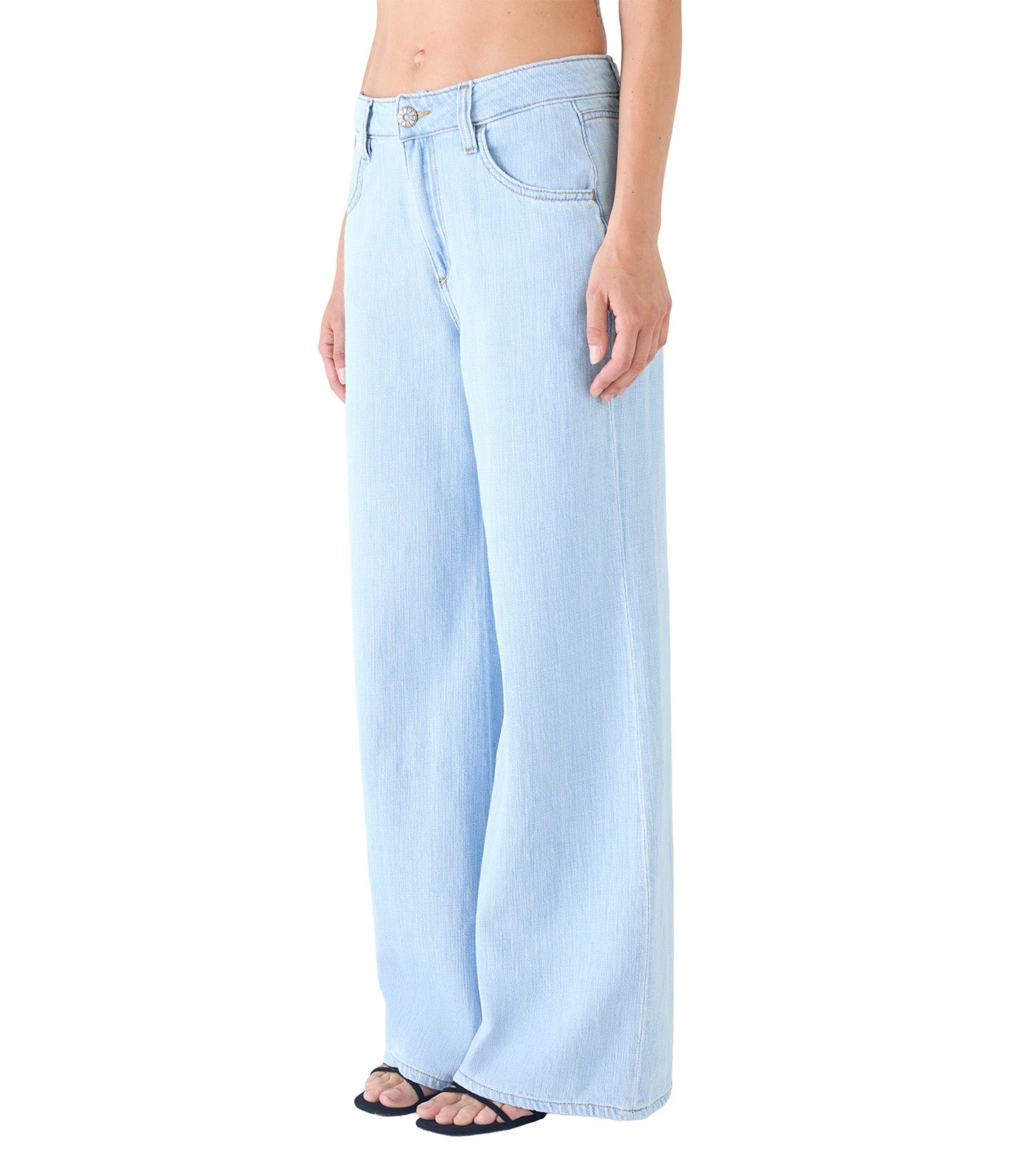 Five OB Japan Denim Stone Bleach Blue