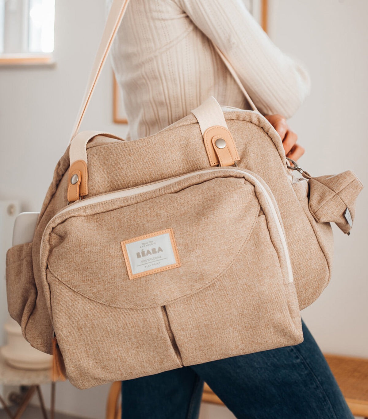 Geneva II Changing Bag Heather Gazelle