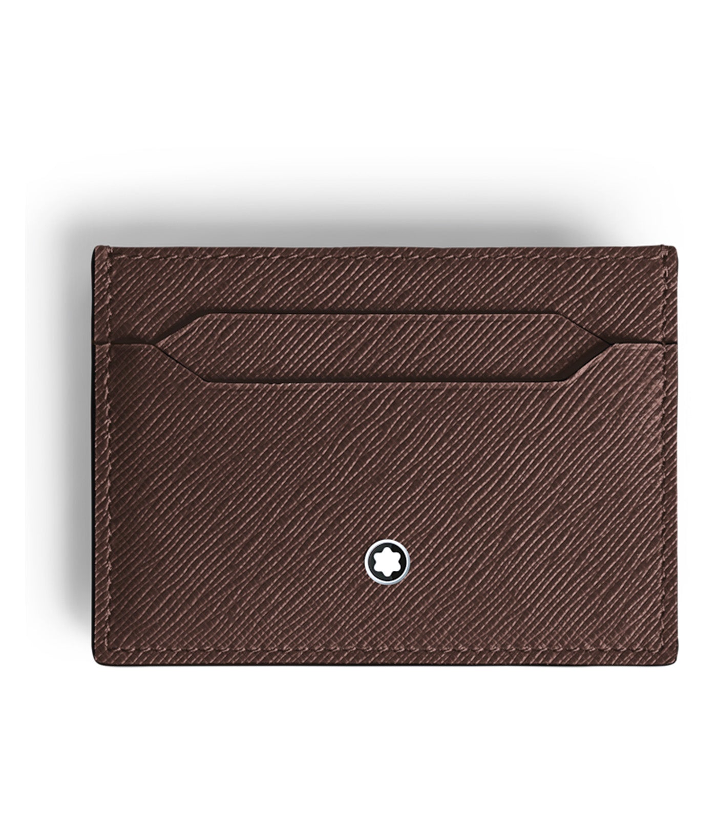 Card Holder 5cc in Sartorial Leather Brown