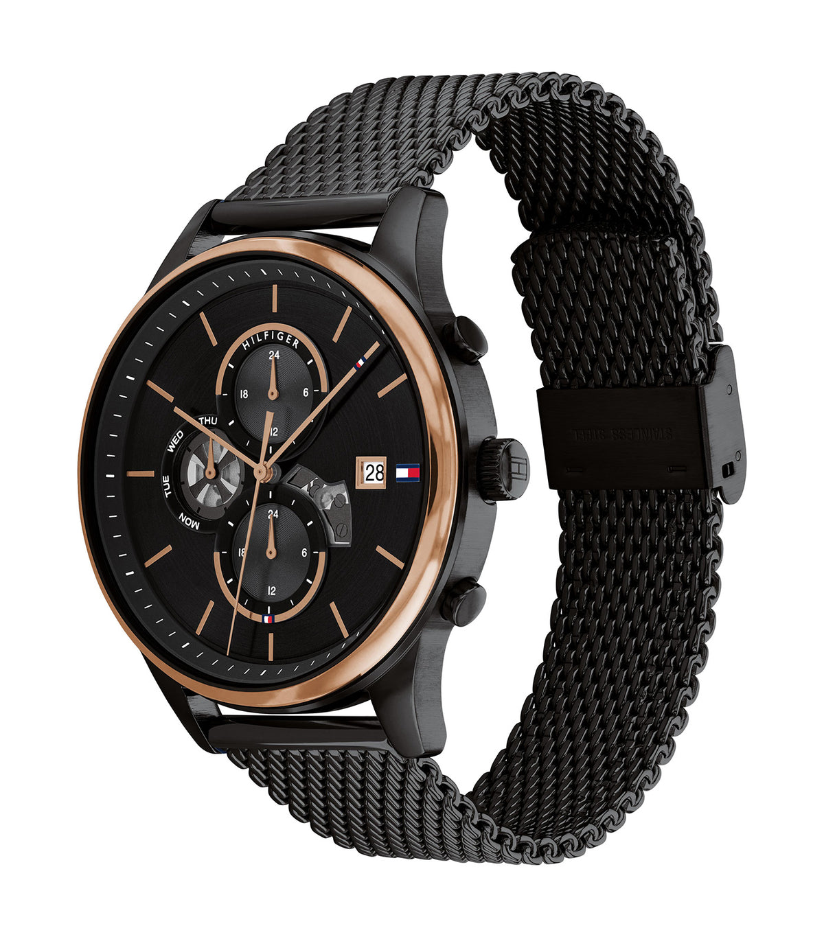 Weston 1710505 Steel Watch Black
