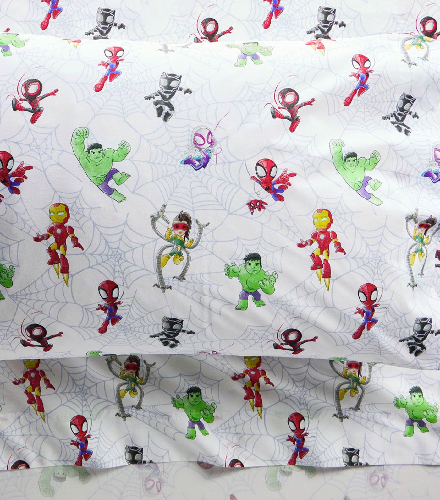 Marvel's Spidey and His Amazing Friends Organic Cotton Sheet Set