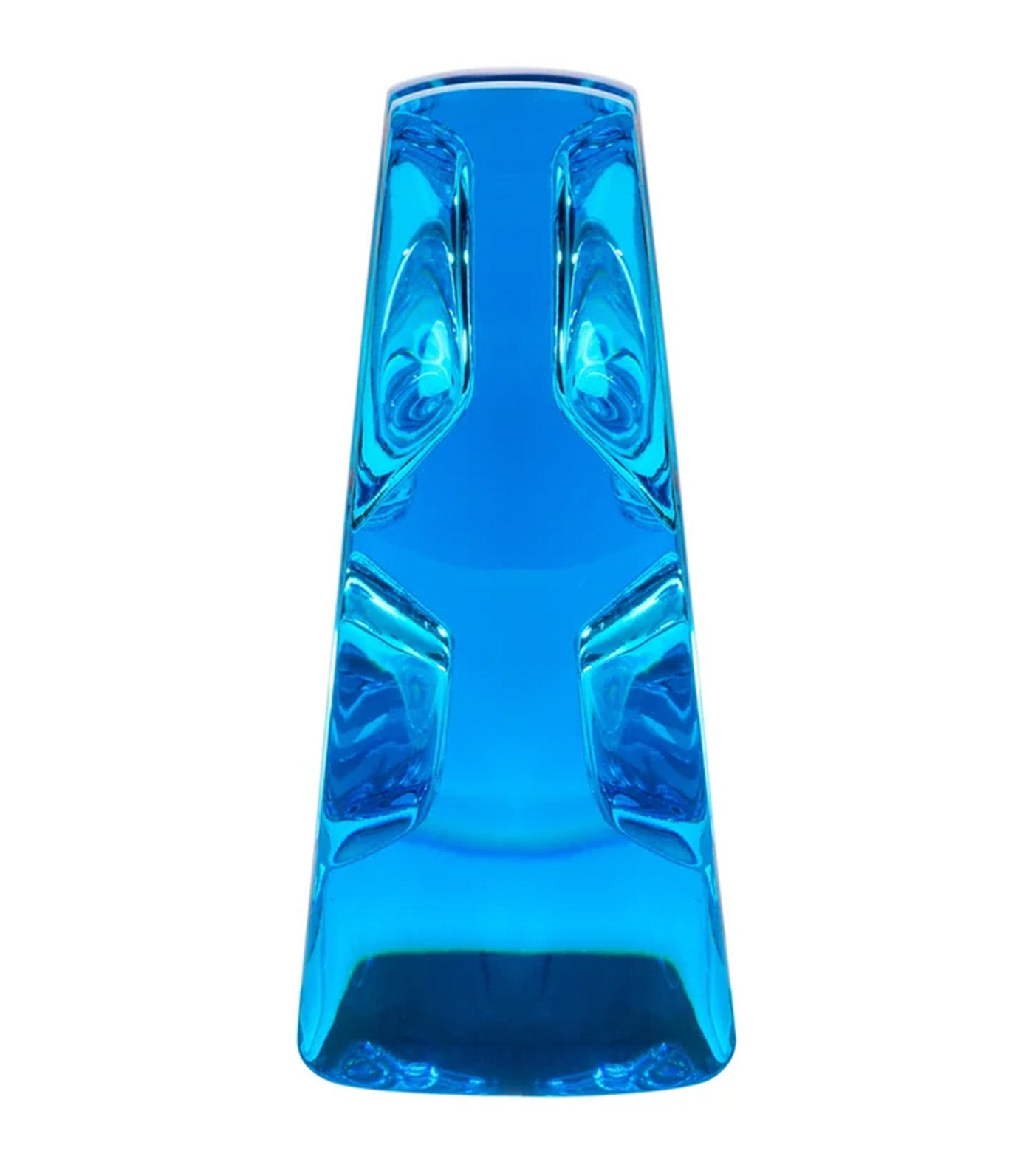 Music is Love Heart Sculpture Blue
